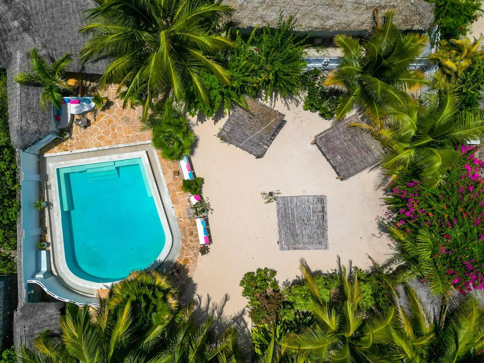 Swimming pool in Villa Malaika