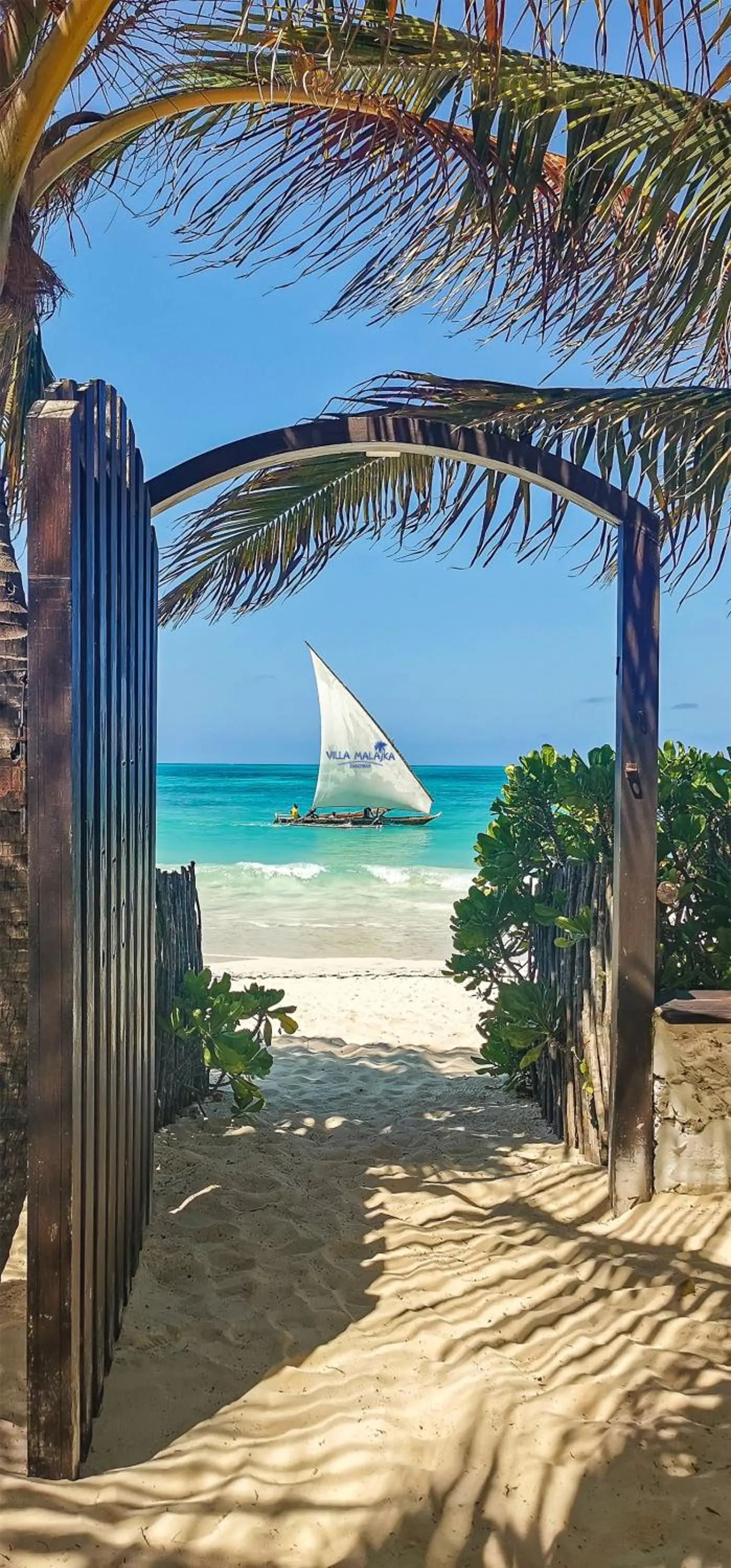 Garden in Villa Malaika