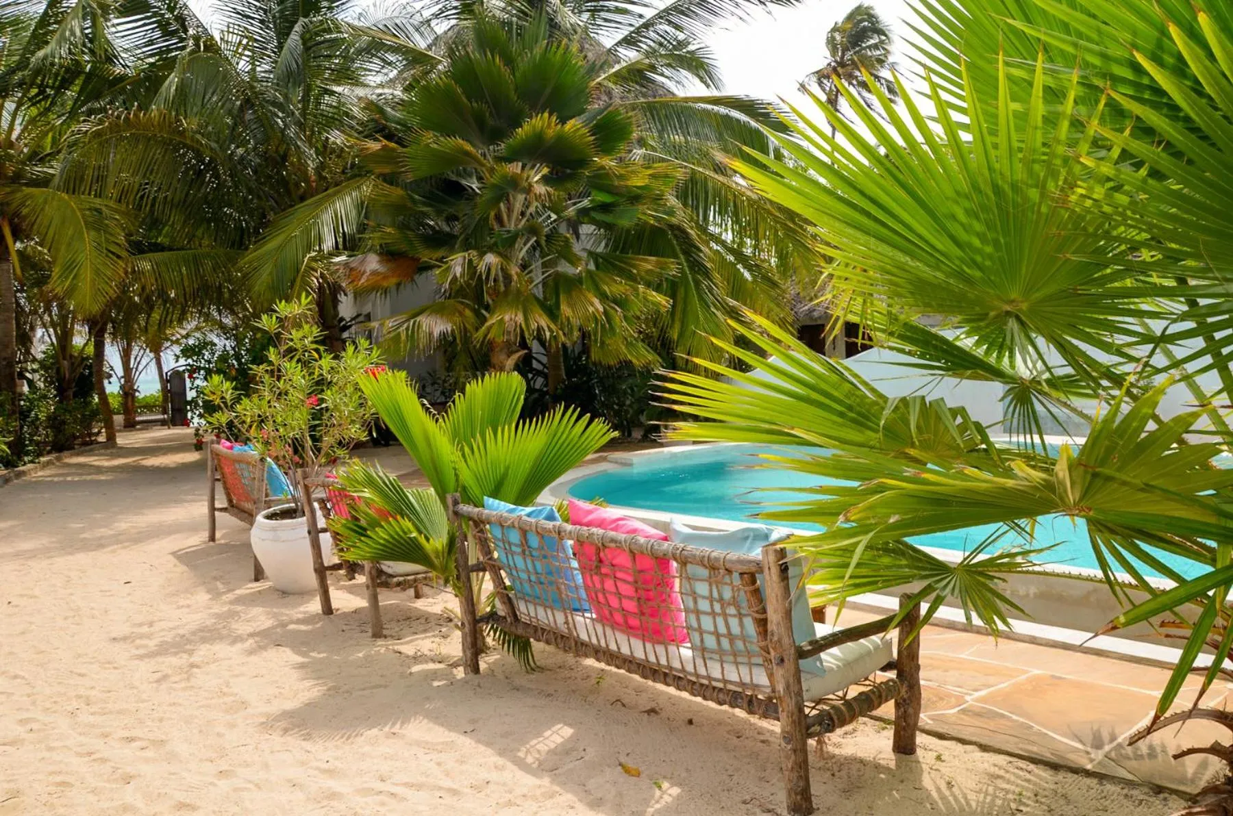 Garden in Villa Malaika