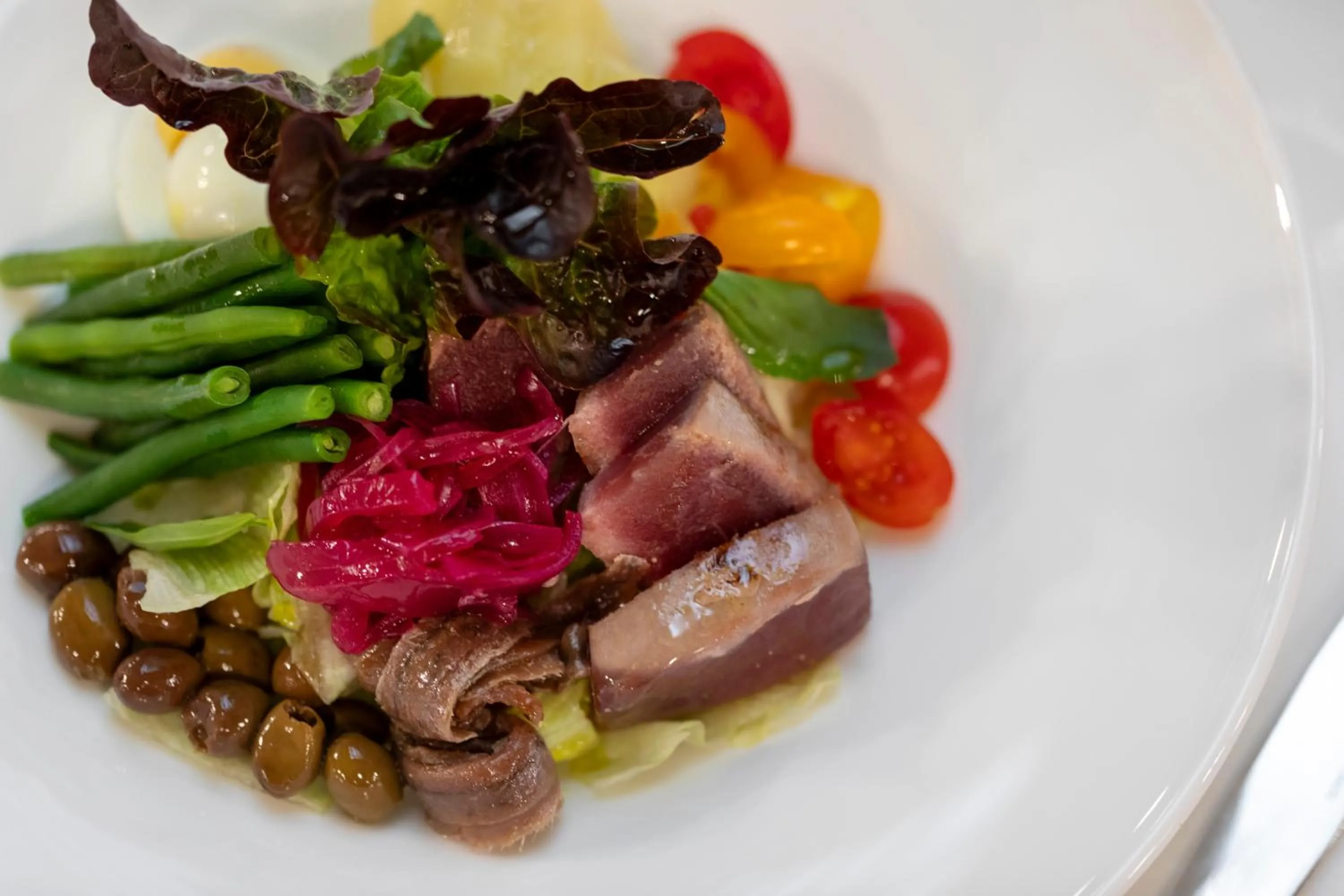 Food and drinks in Grand Hotel Et Des Palmes