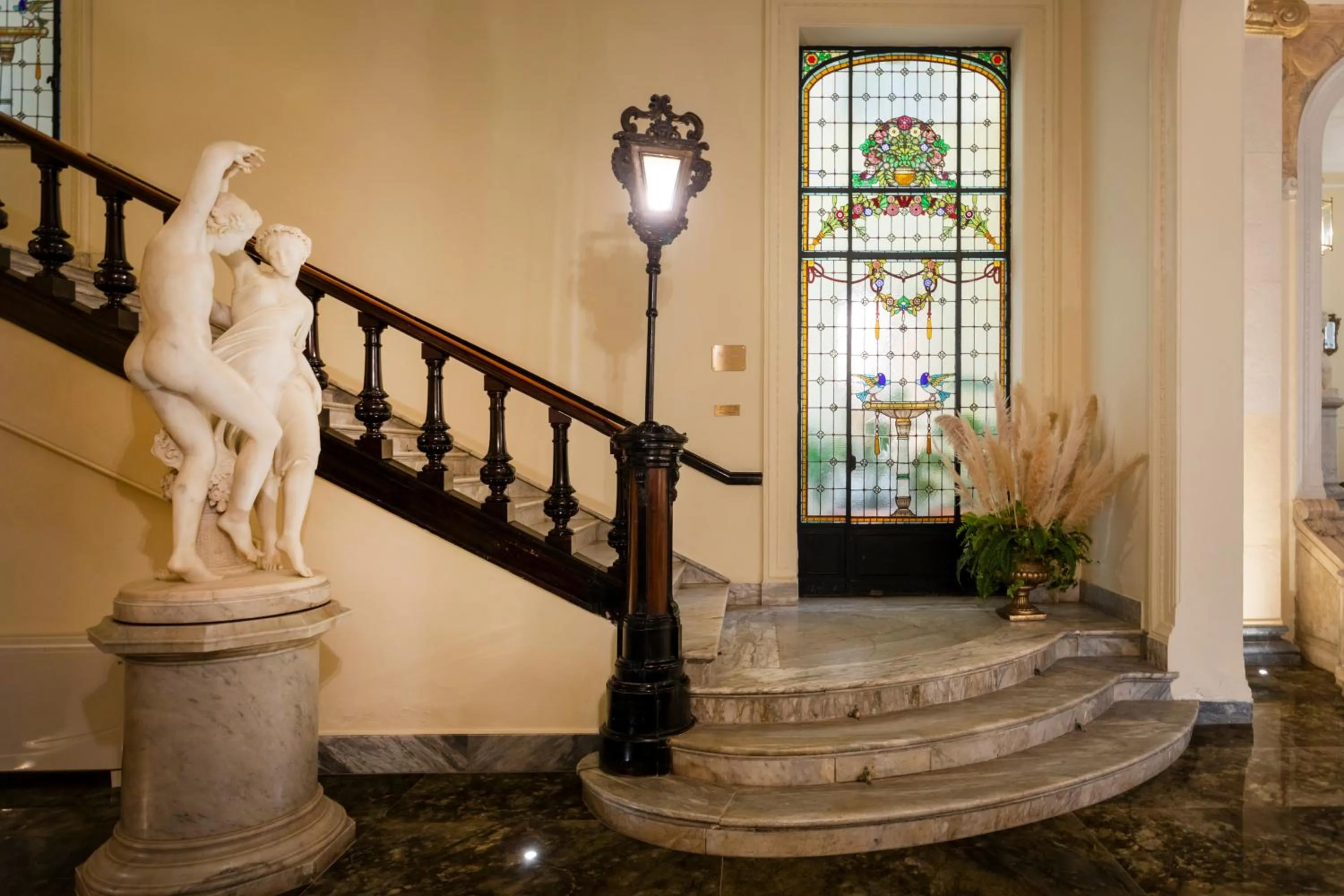 Lobby or reception in Grand Hotel Et Des Palmes