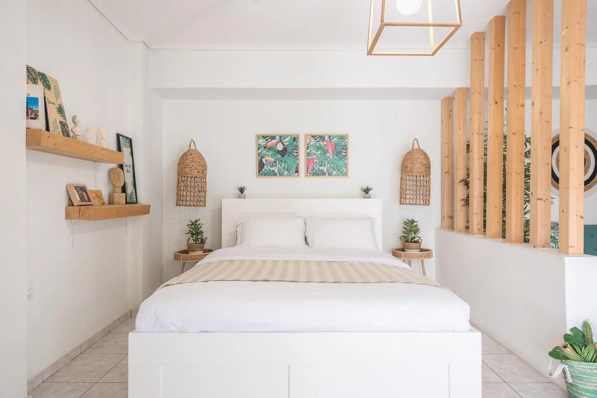 Bed in Athenian home