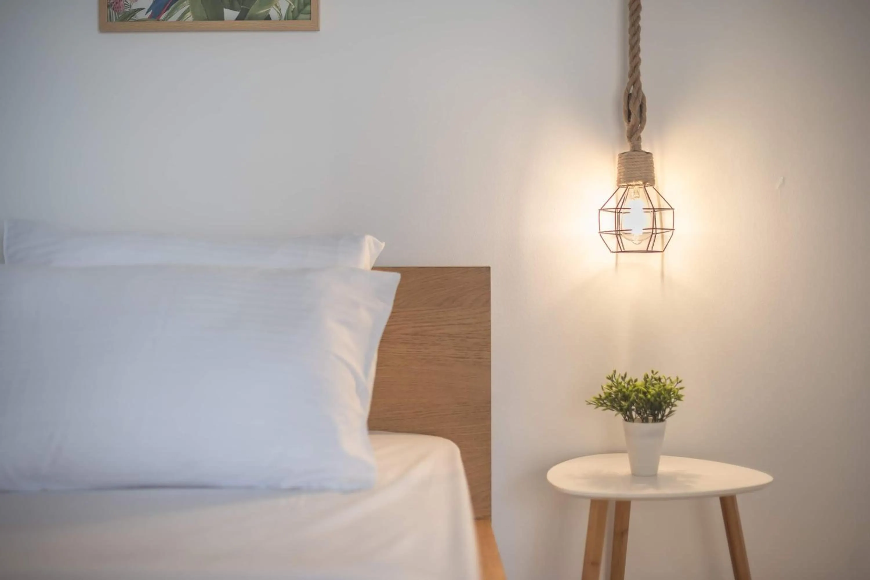 Bed in Athenian home