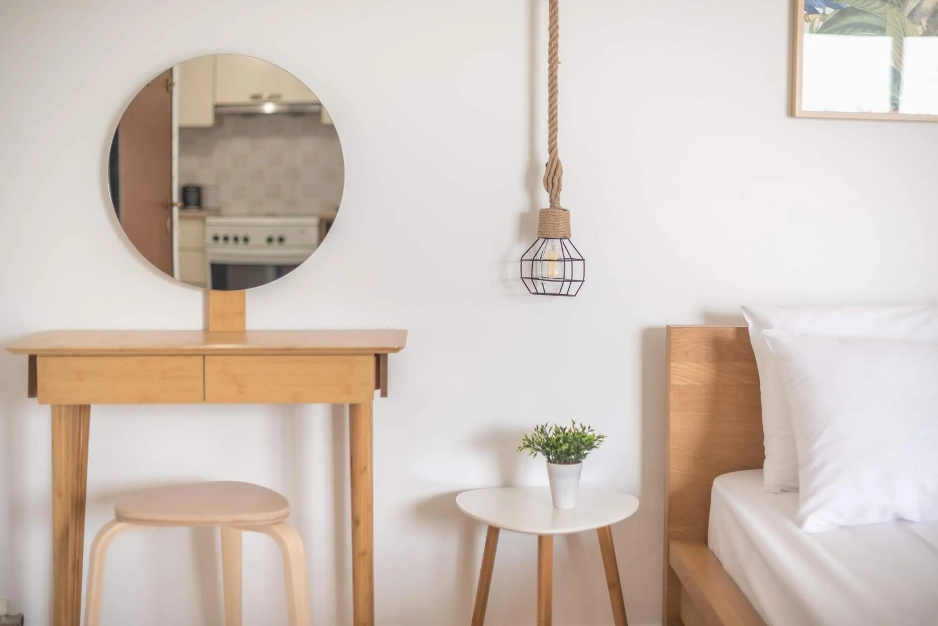 Bedroom, Bed in Athenian home