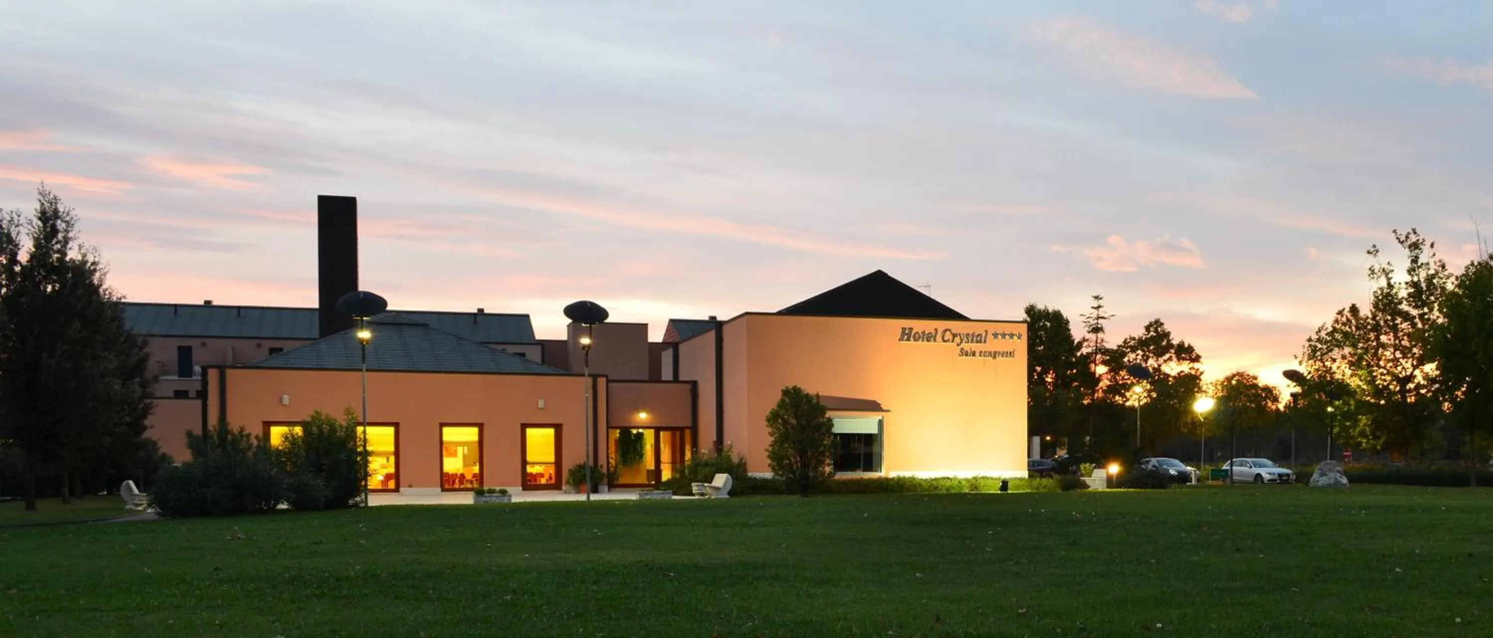 Property building in Hotel Crystal