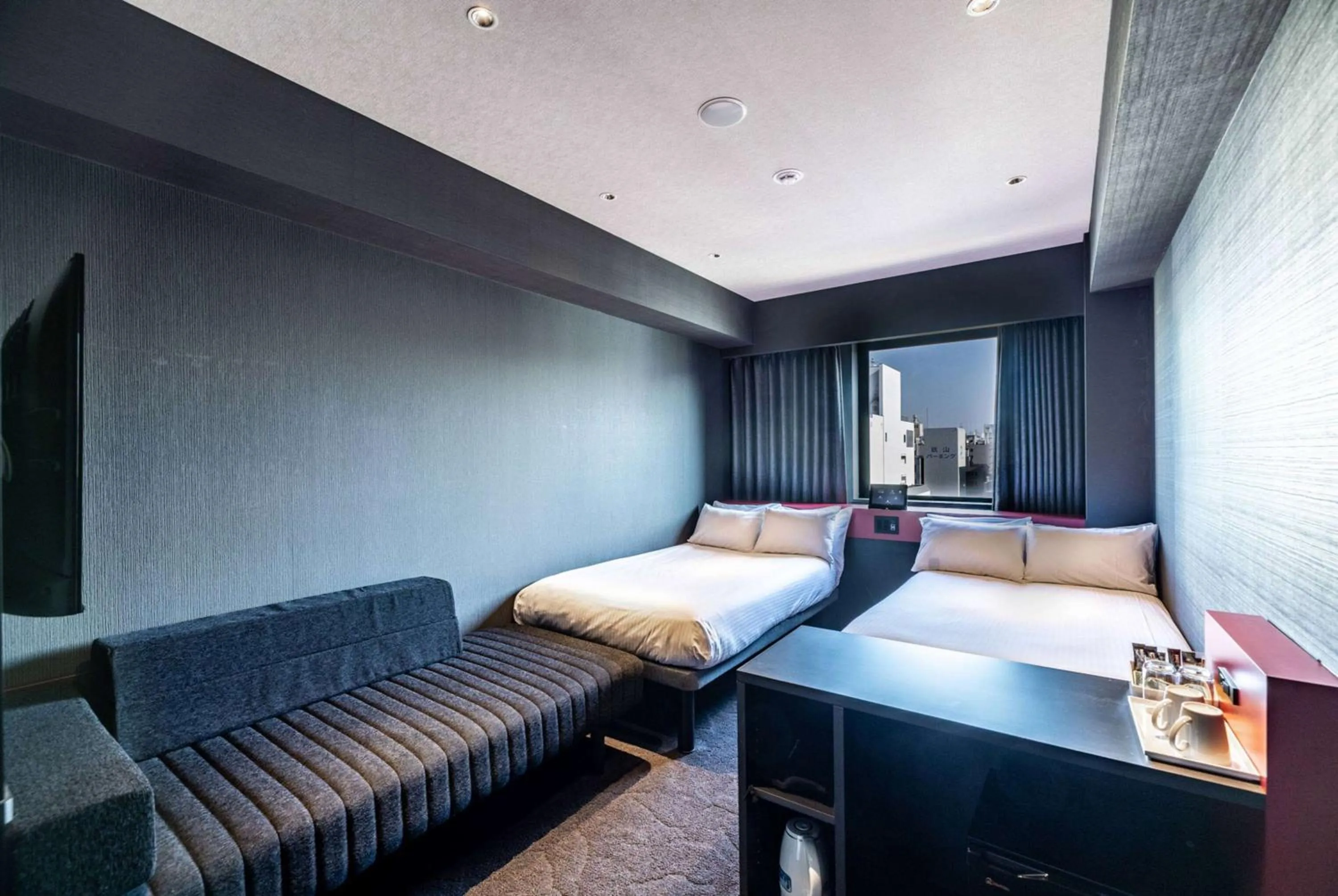 Bed in Wyndham Garden Sapporo Odori