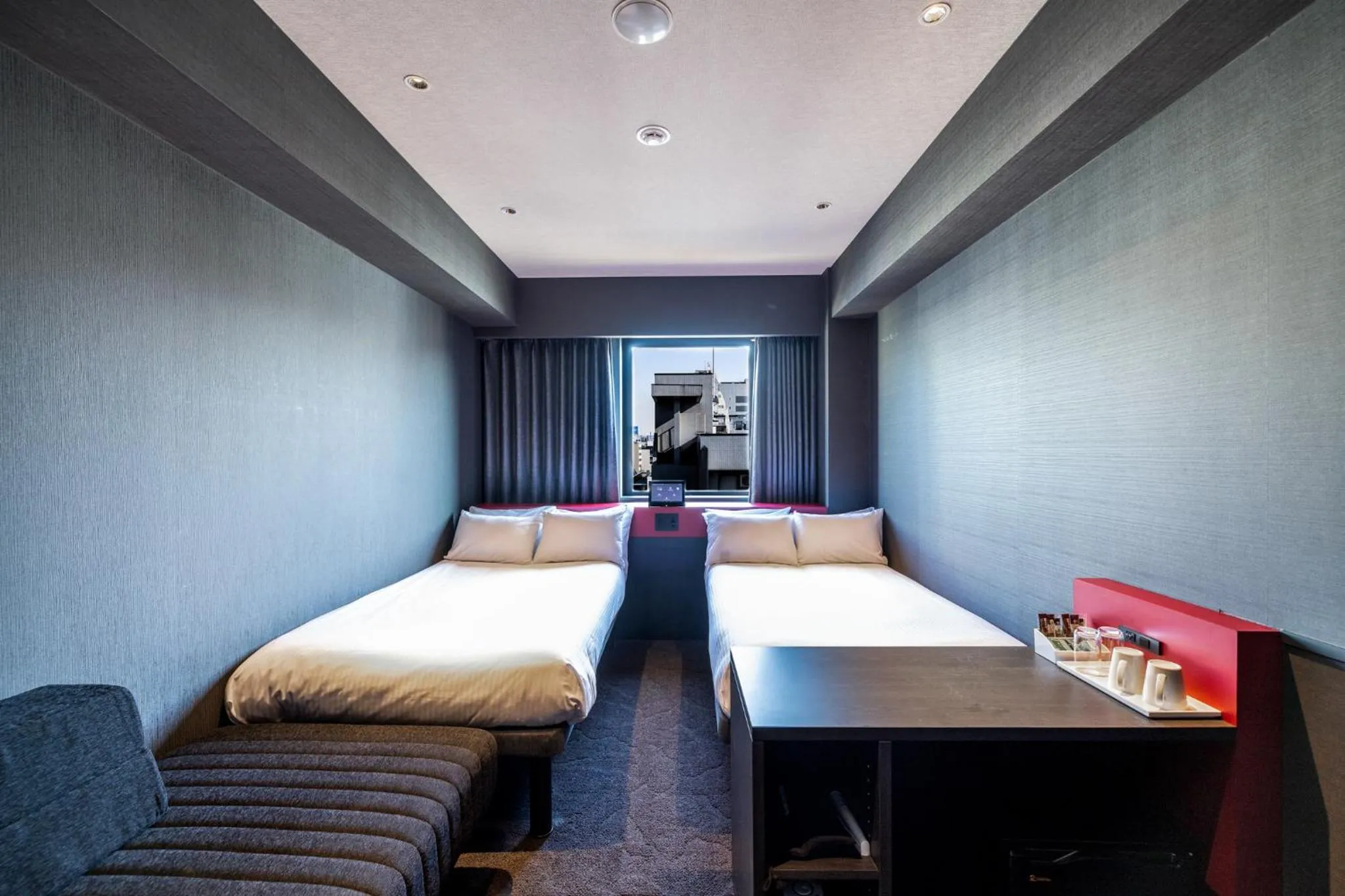 Bed in Wyndham Garden Sapporo Odori