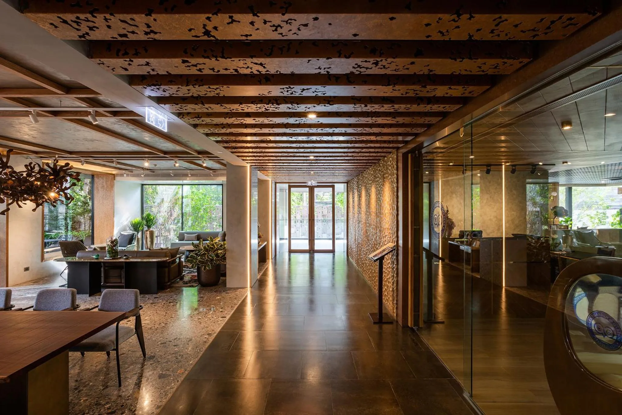 Lobby or reception in Gardina Asoke Hotel & Residence