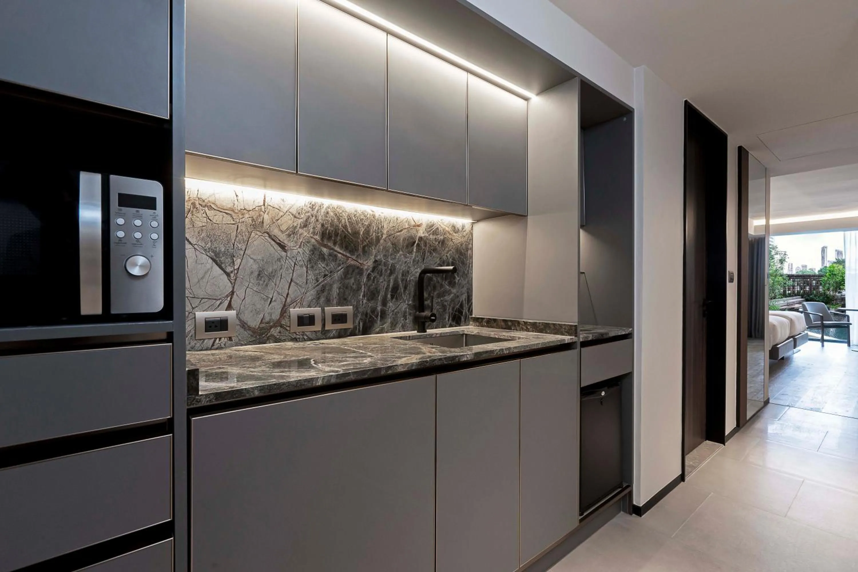 minibar in Gardina Asoke Hotel & Residence