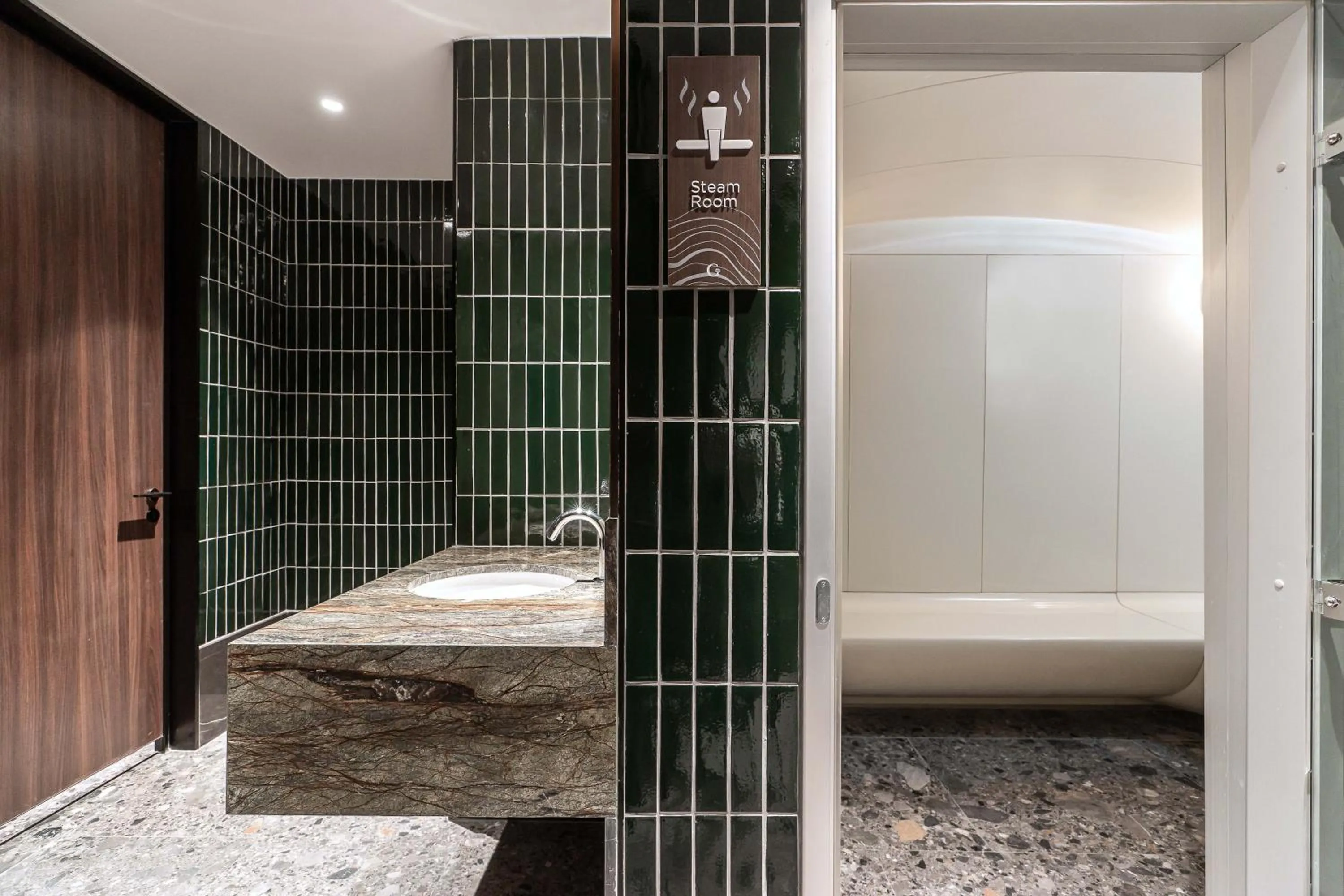 Steam room in Gardina Asoke Hotel & Residence