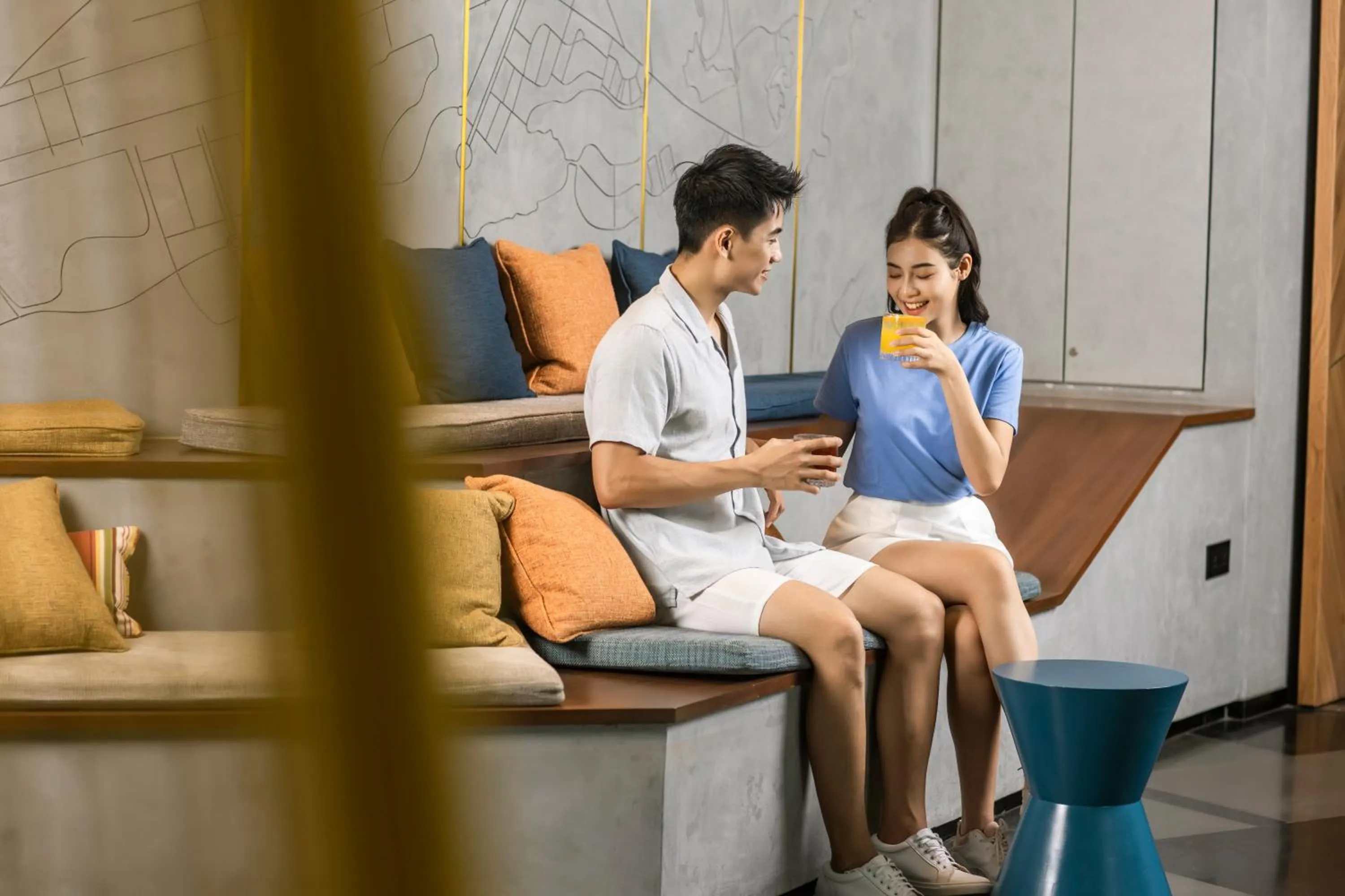 Lobby or reception in Citadines Marina Halong