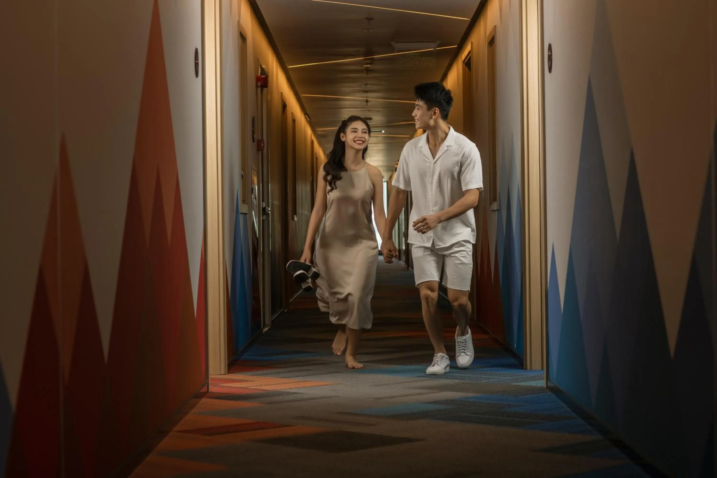 group of guests in Citadines Marina Halong