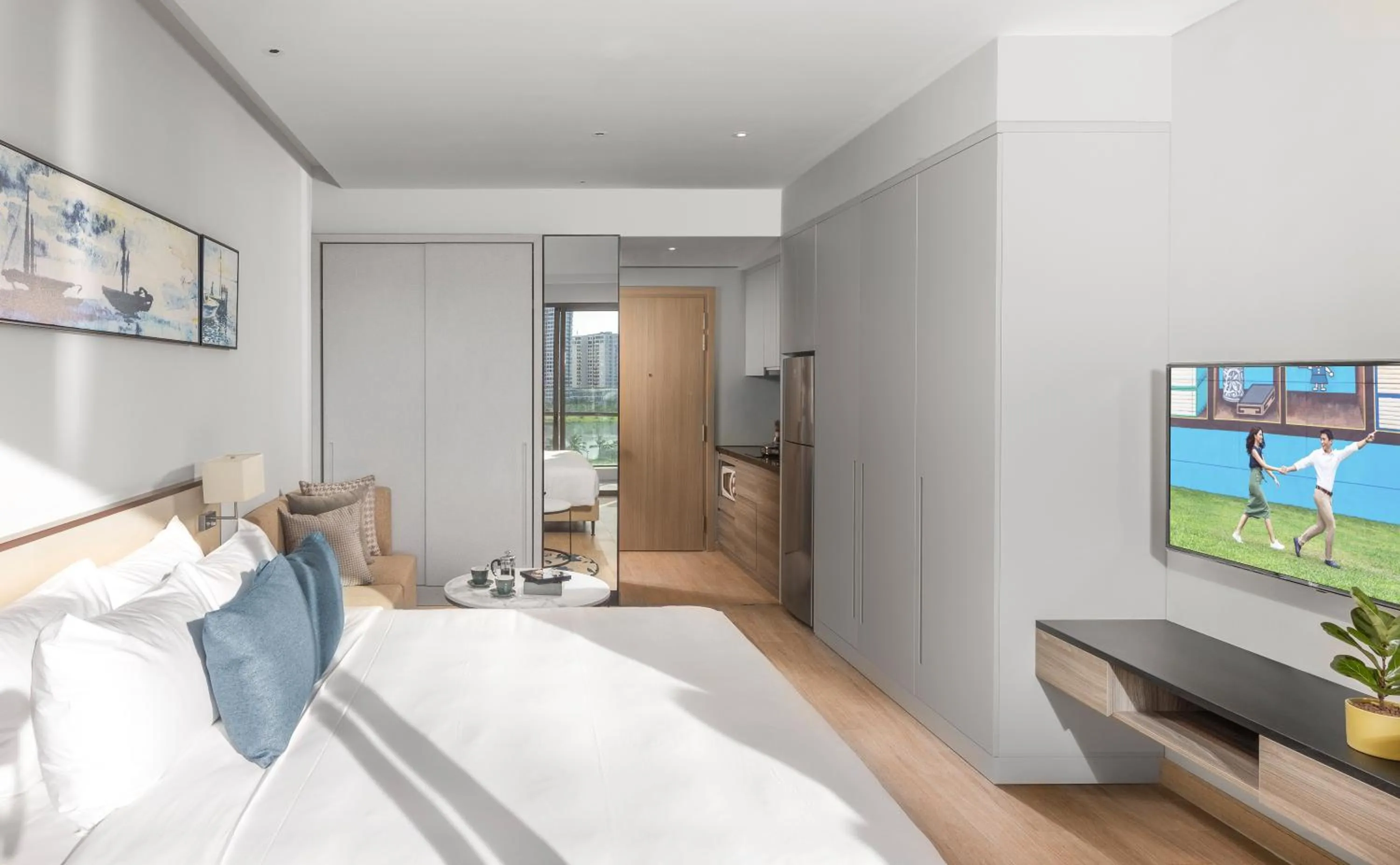 Bed in Citadines Marina Halong