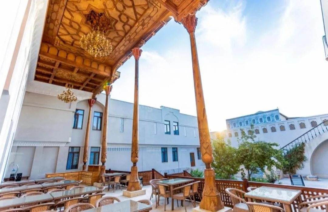 Inner courtyard view in Atlas