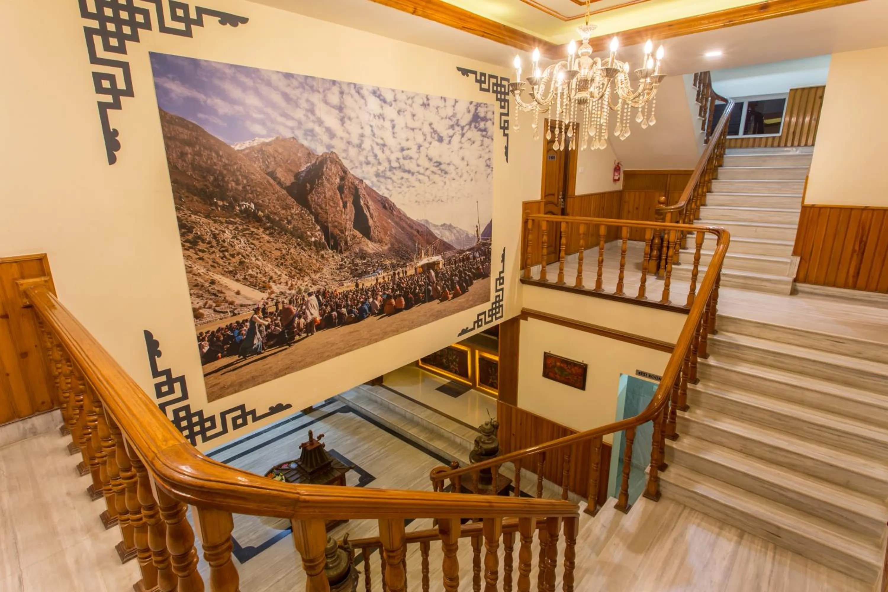 Balcony/Terrace in Siddhartha Boutique Hotel, Boudha