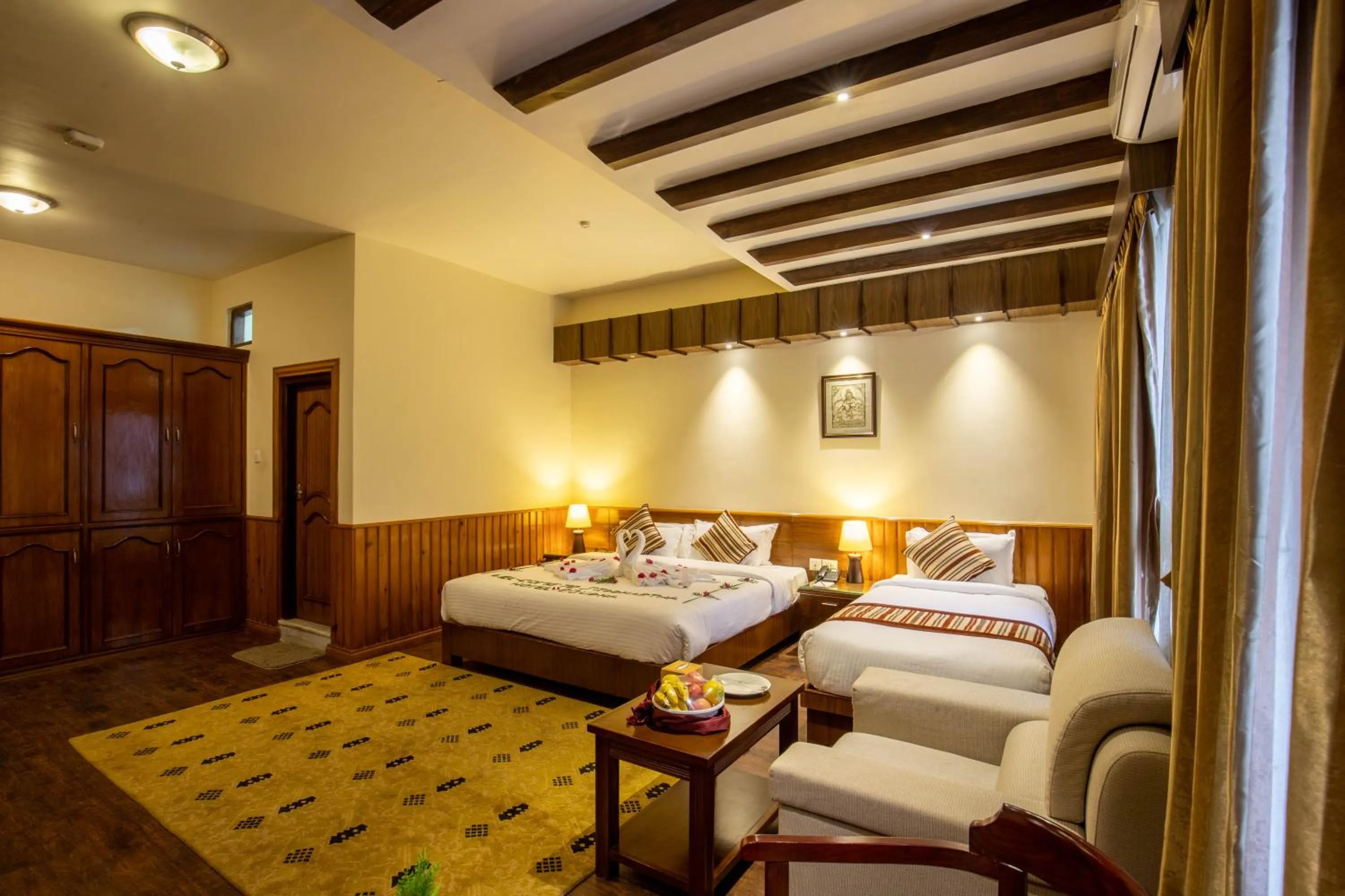 Bed in Siddhartha Boutique Hotel, Boudha