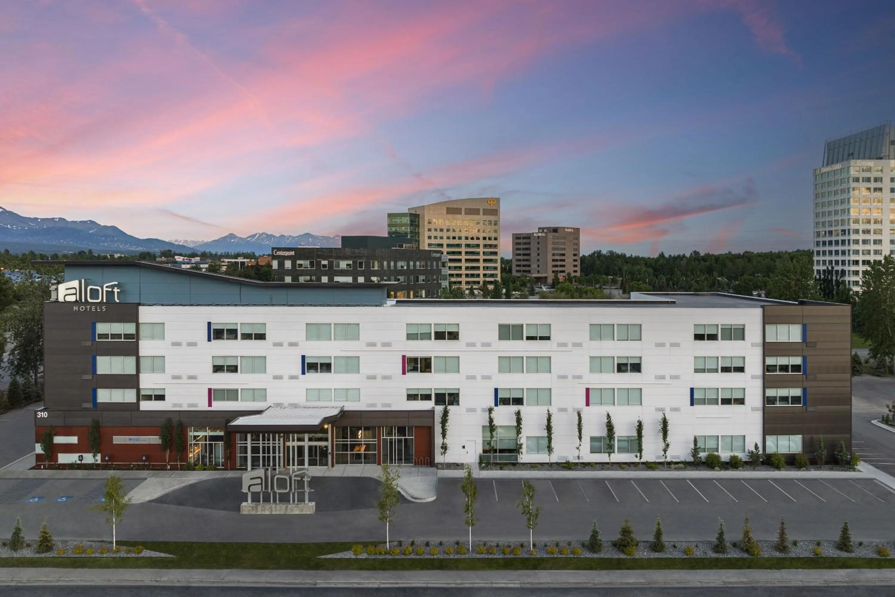 Property building in Aloft Anchorage
