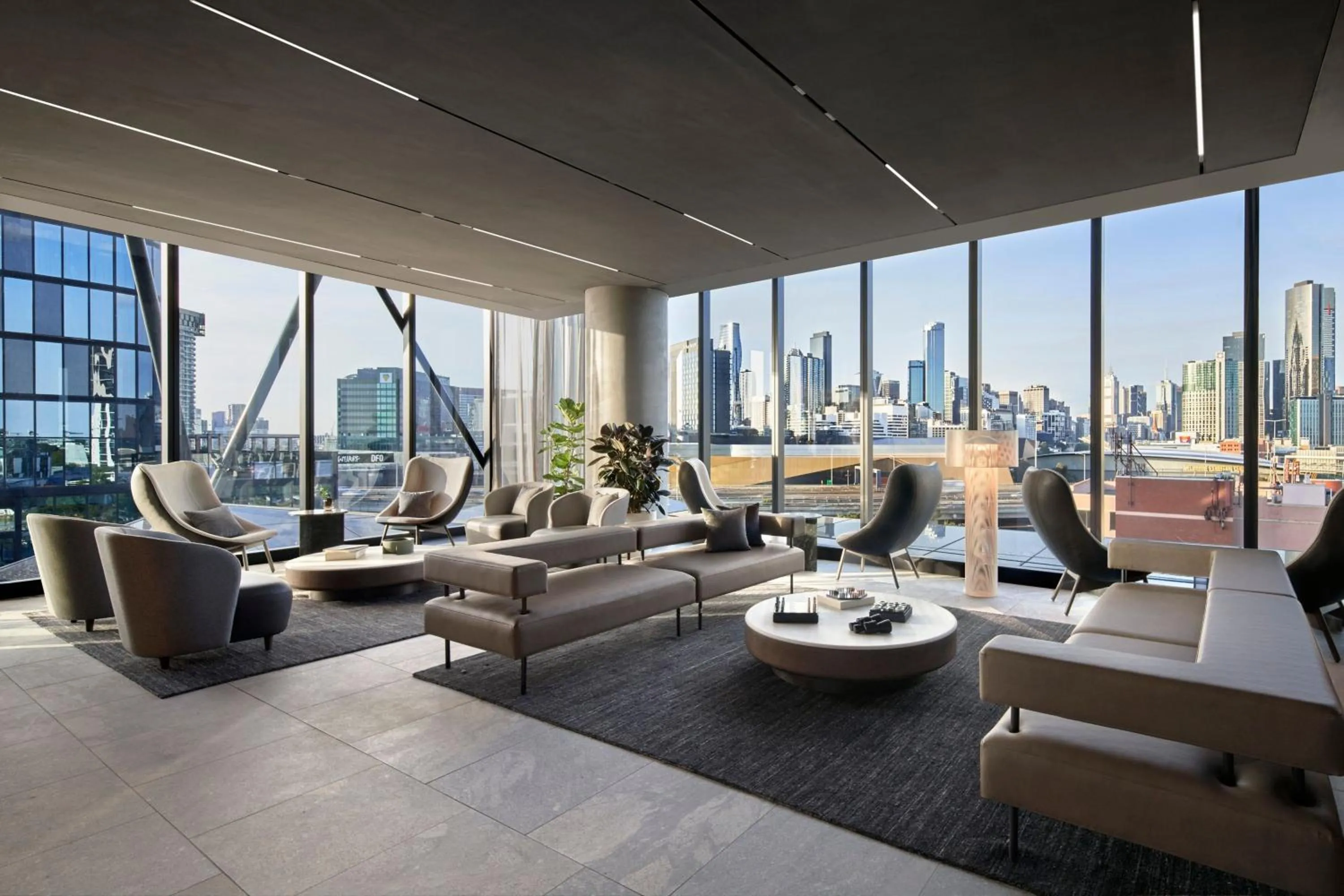 Lounge or bar in AC Hotel by Marriott Melbourne Southbank