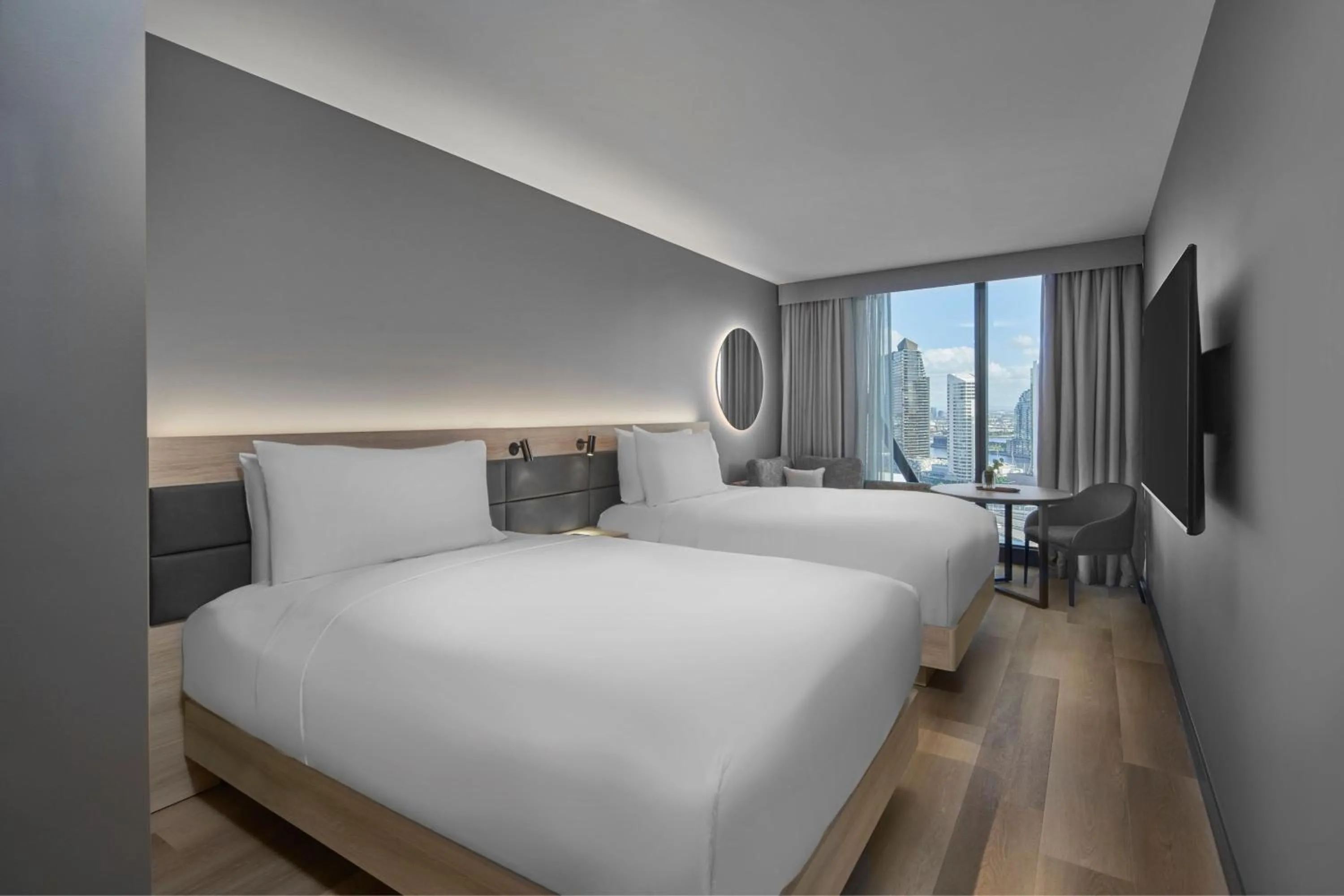 Photo of the whole room, Bed in AC Hotel by Marriott Melbourne Southbank