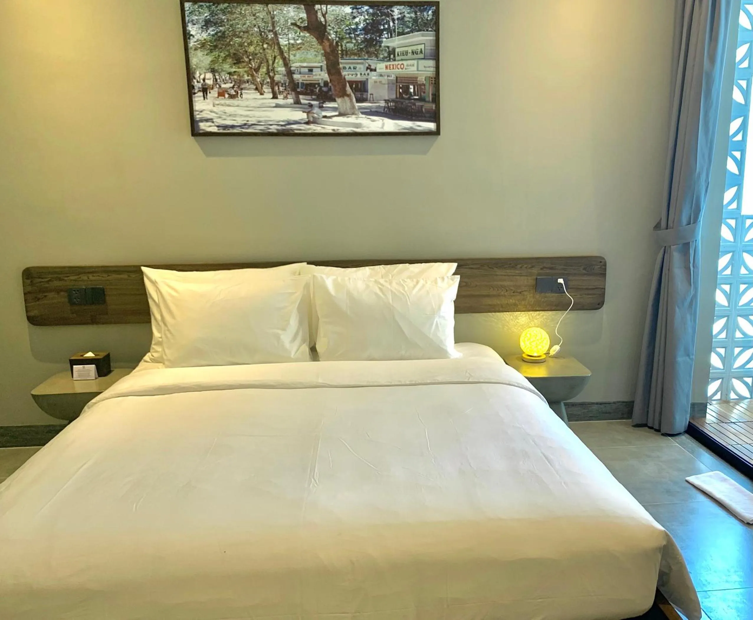 Bed in The Mystery Con Dao