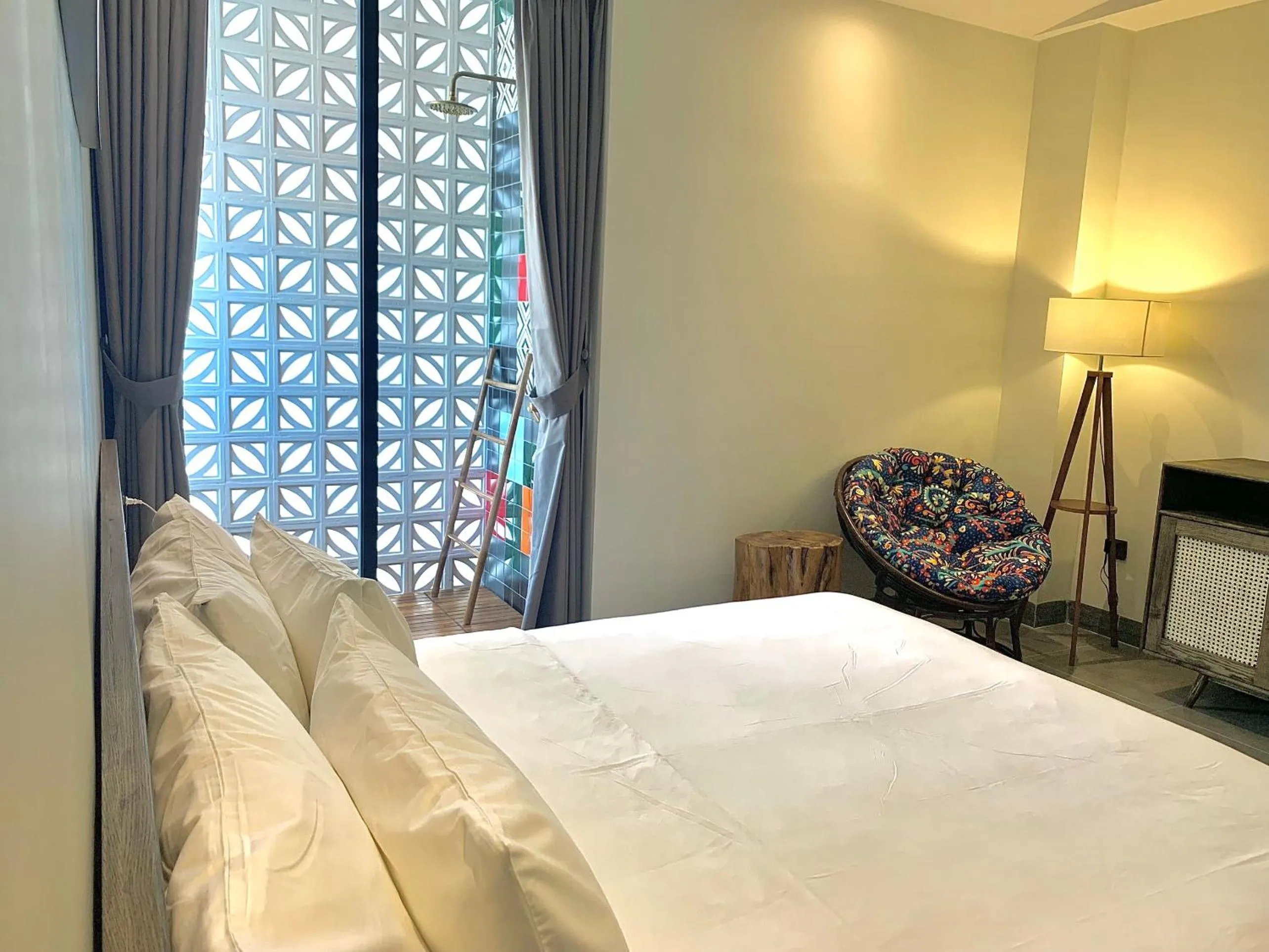 Bed in The Mystery Con Dao