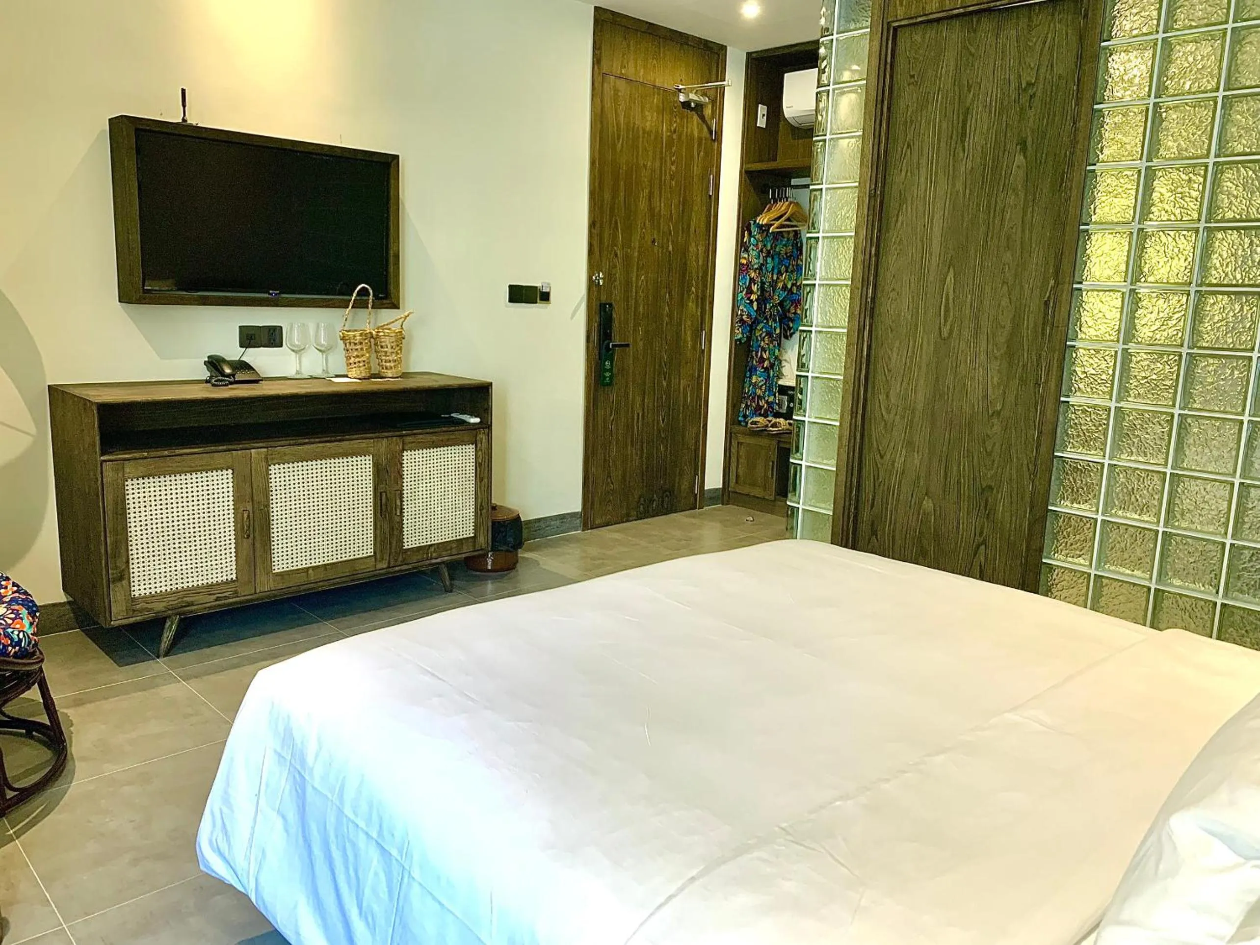 Bed in The Mystery Con Dao