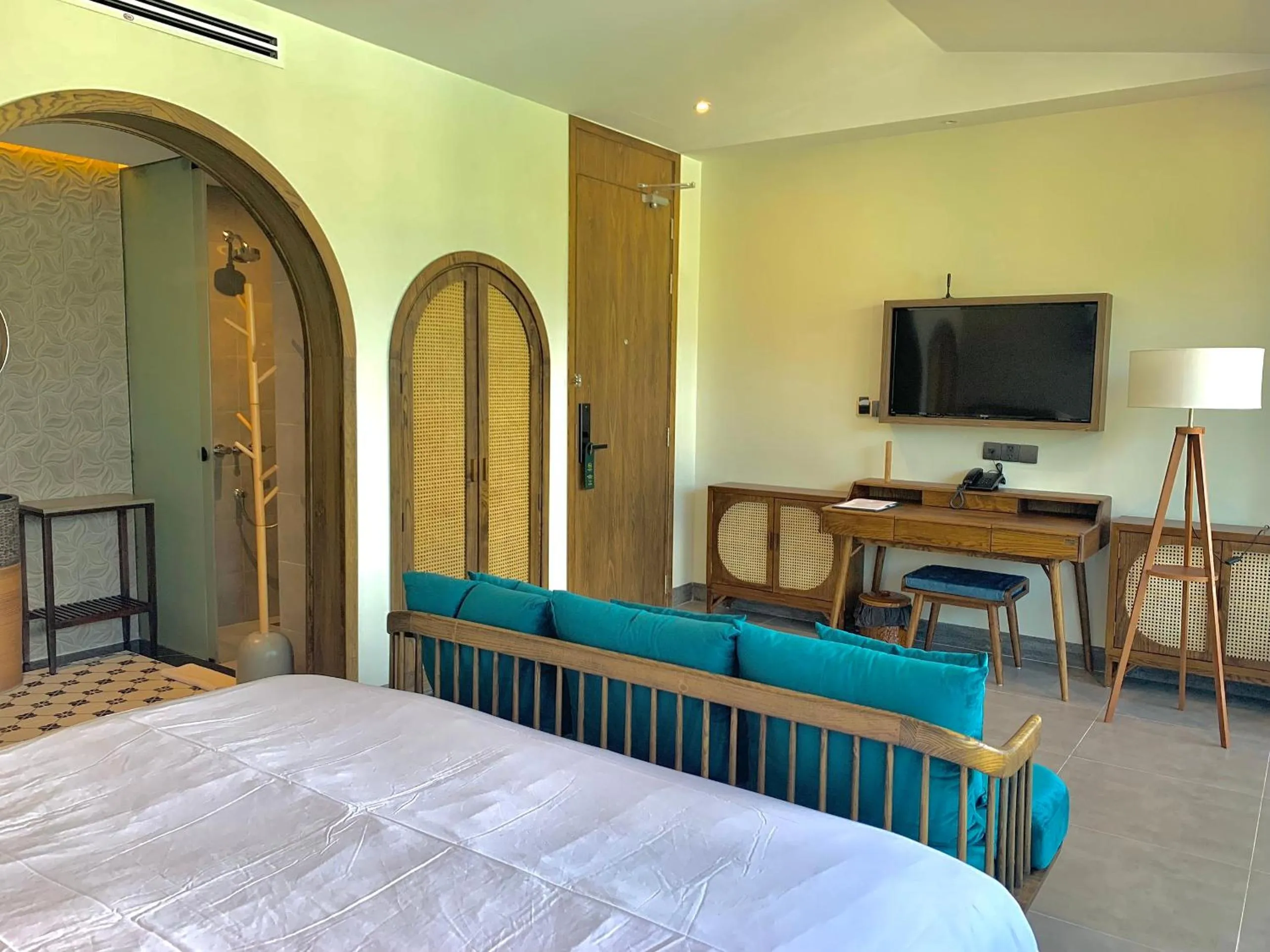 Bed in The Mystery Con Dao