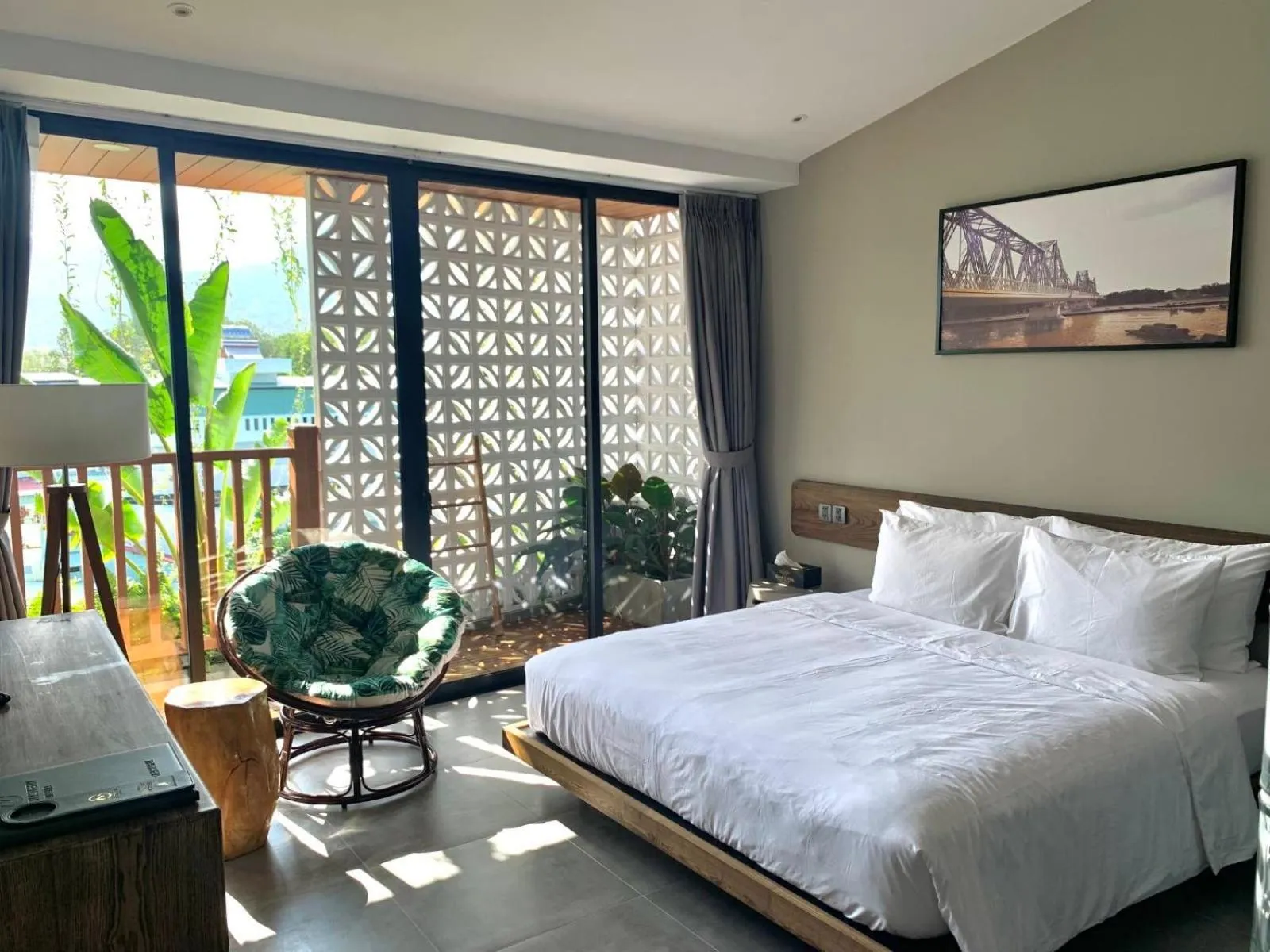 Bed in The Mystery Con Dao