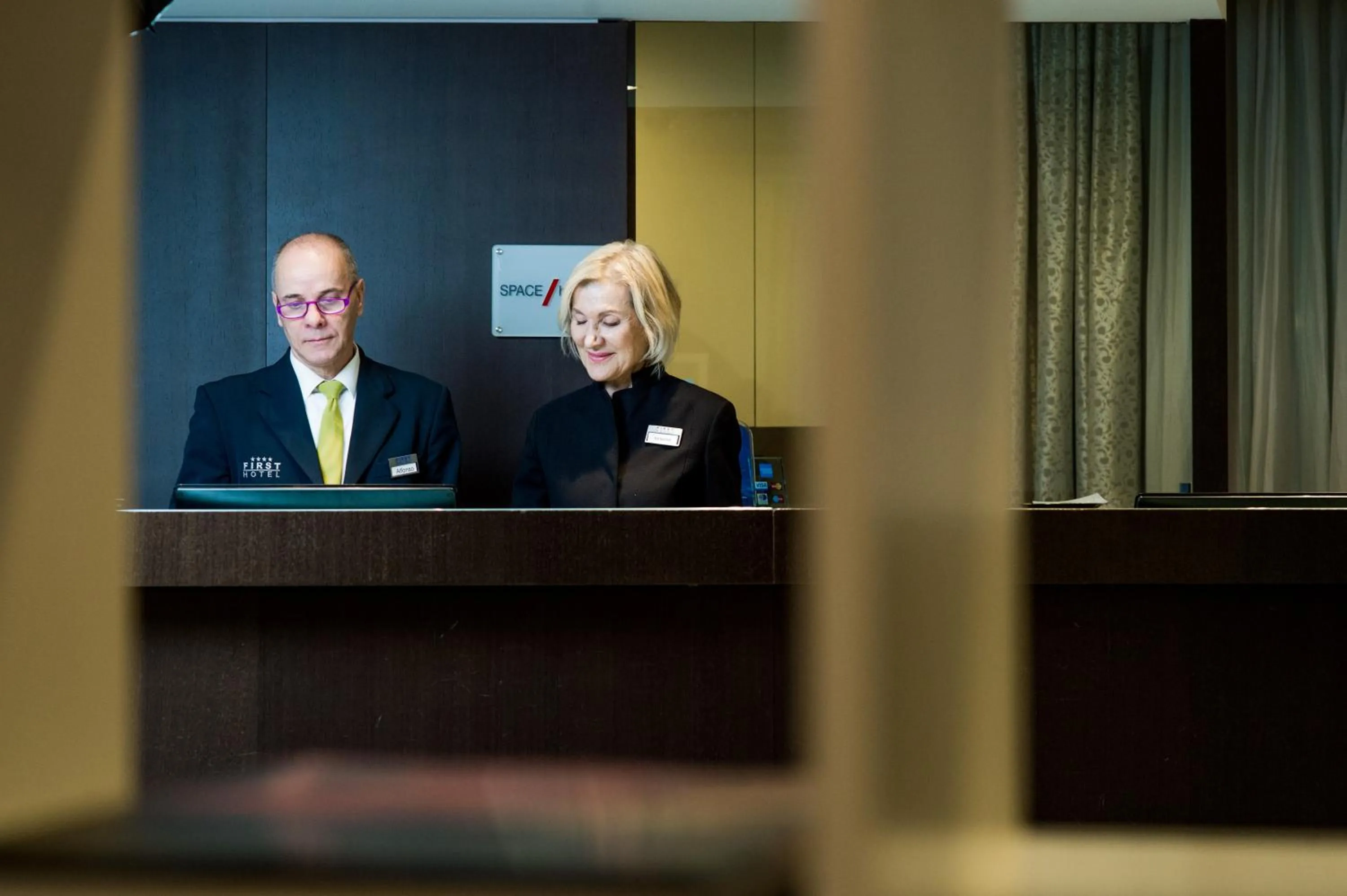 Staff in First Hotel Malpensa
