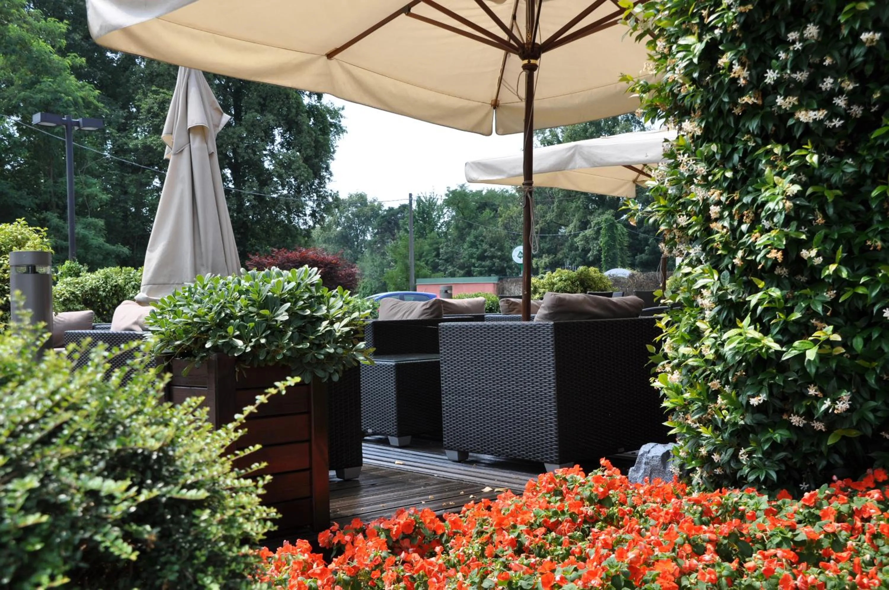 Balcony/Terrace in First Hotel Malpensa