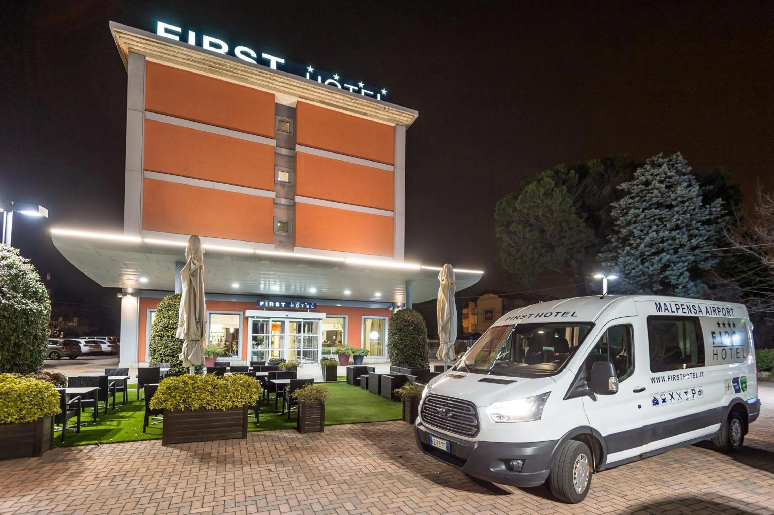 Property building in First Hotel Malpensa