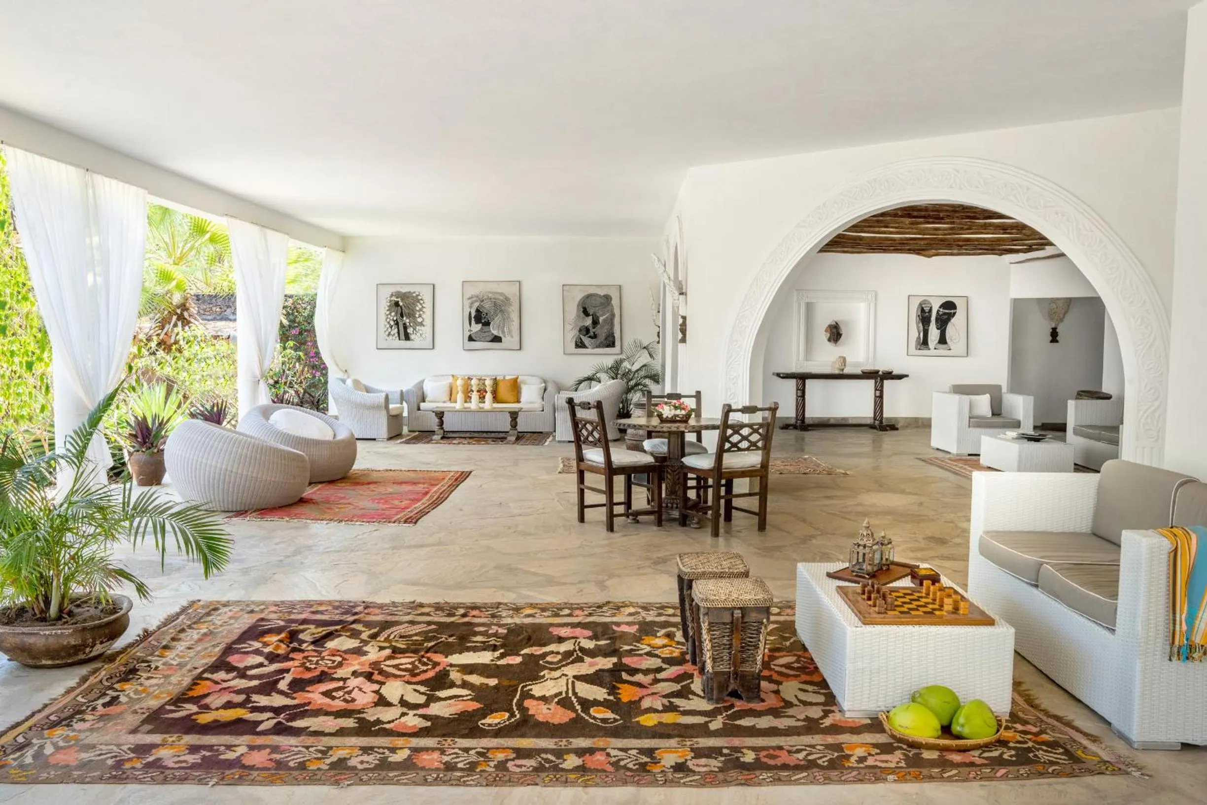 Patio in Lion in the Sun Boutique Hotel & Spa