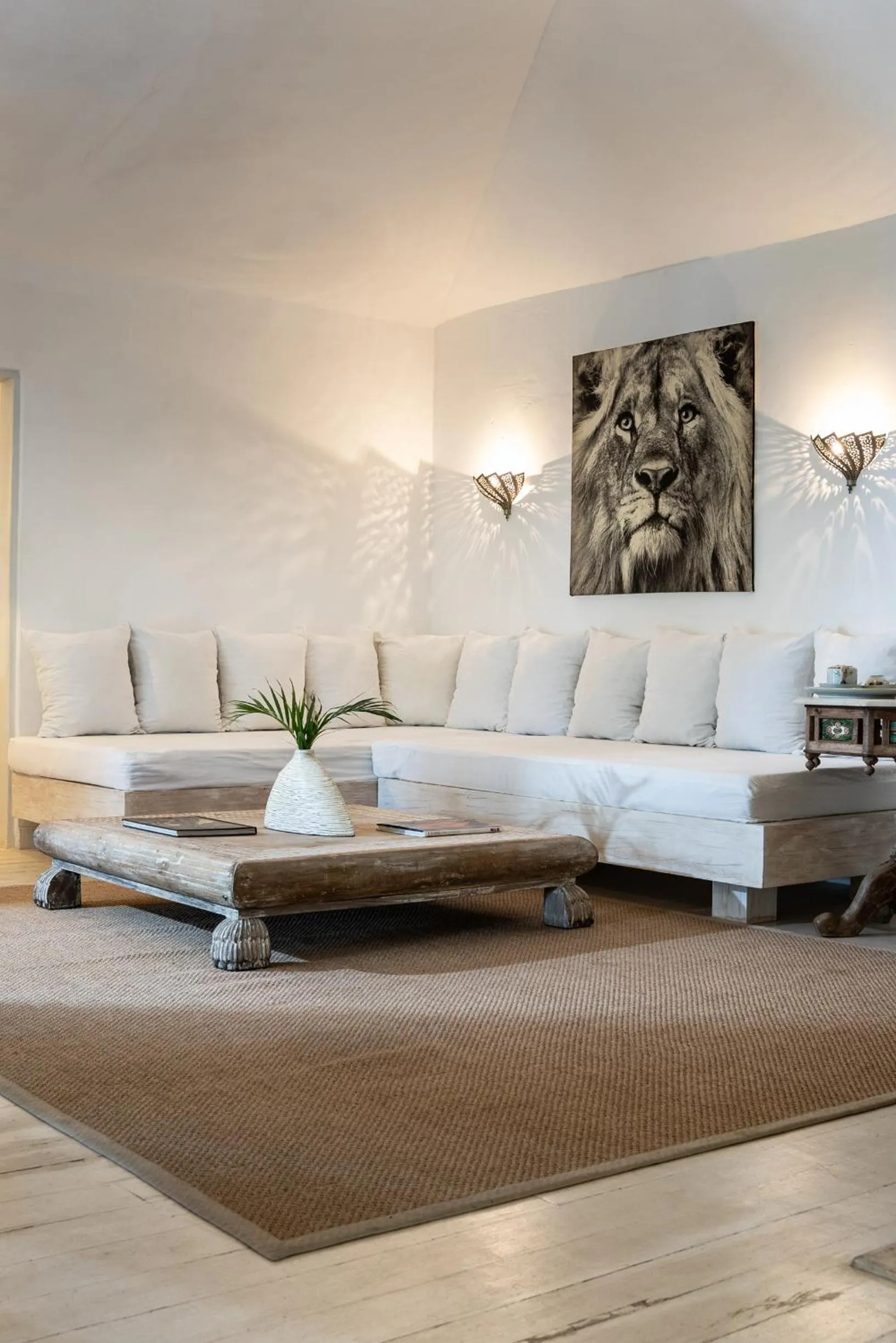 Living room in Lion in the Sun Boutique Hotel & Spa