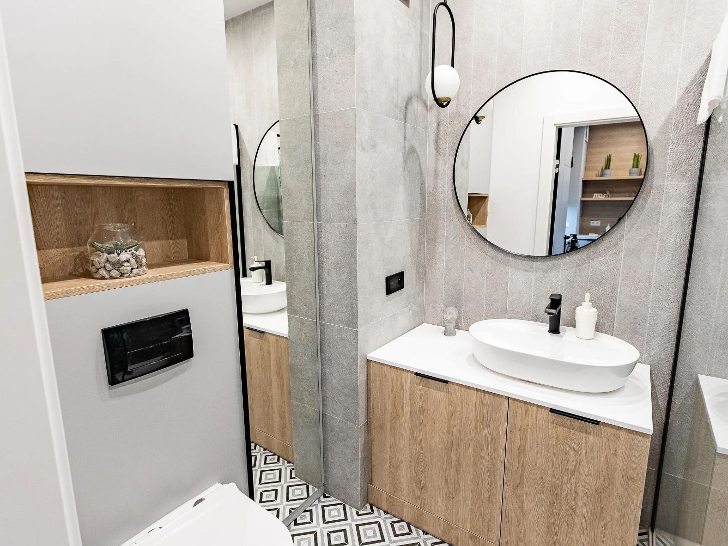 Bathroom in Kolejowa ApartHotel