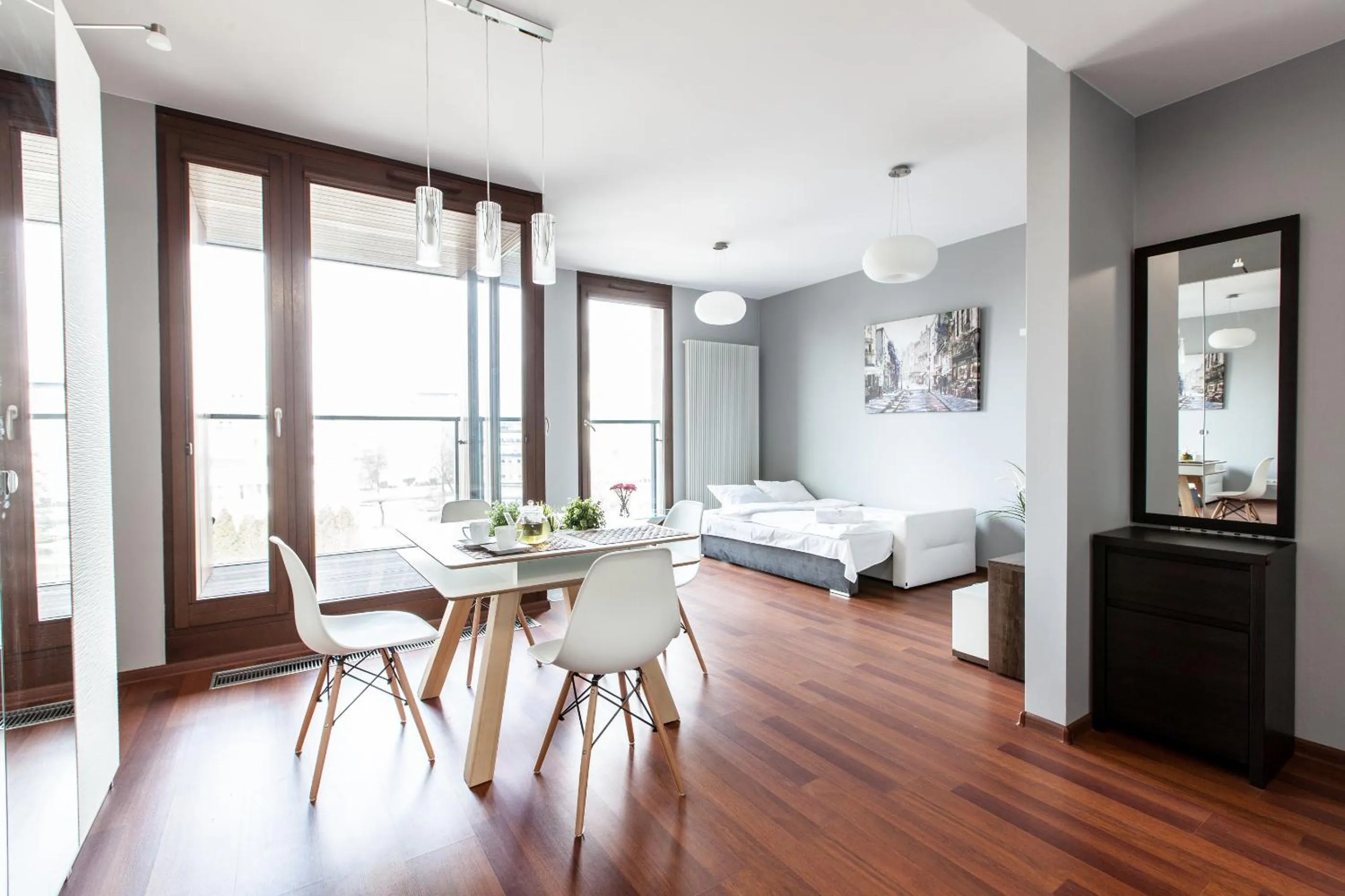 Bed in Kolejowa ApartHotel