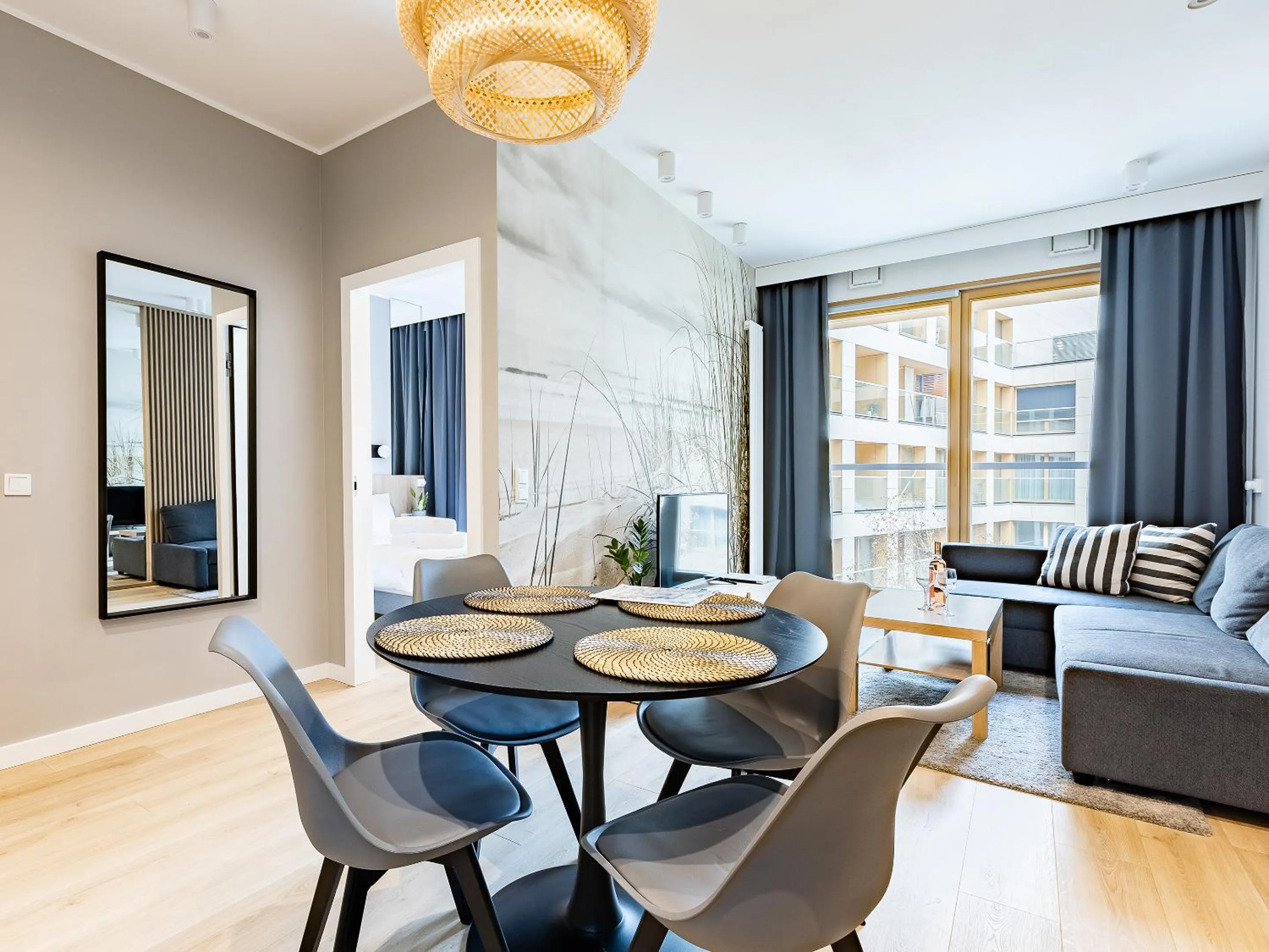 Living room in Kolejowa ApartHotel