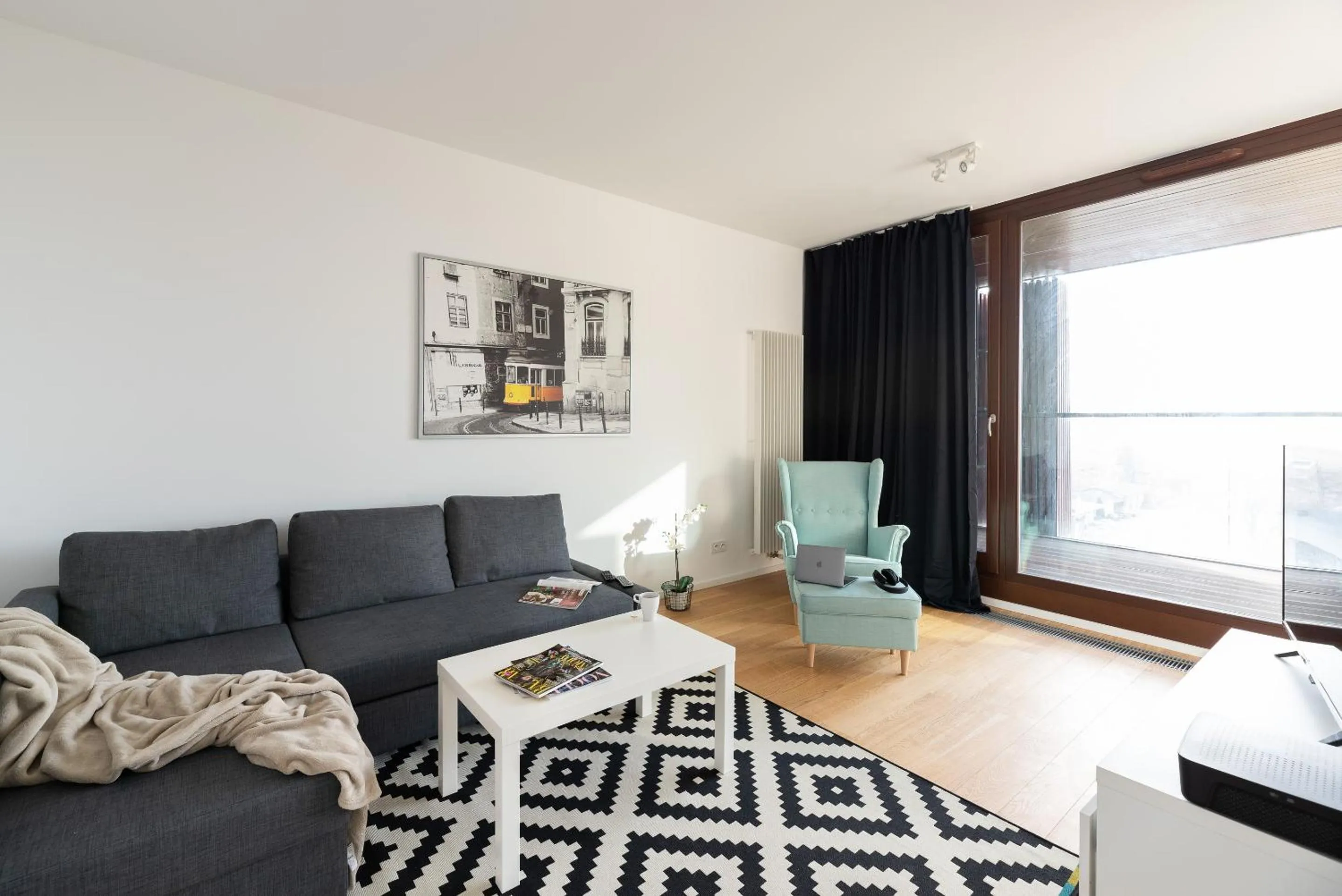 Living room in Kolejowa ApartHotel