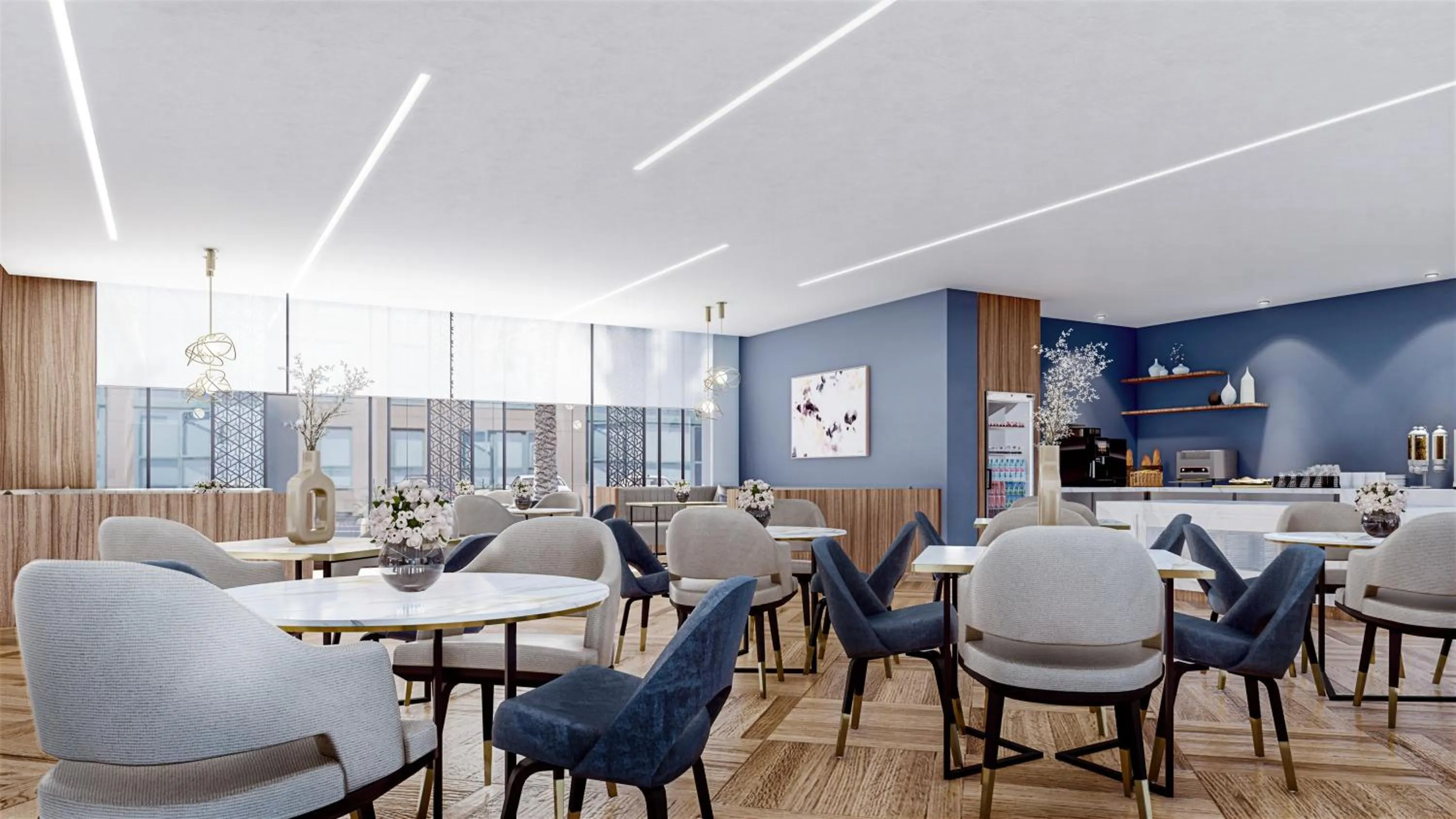 Lobby or reception in Staybridge Suites - Al Khobar City by IHG