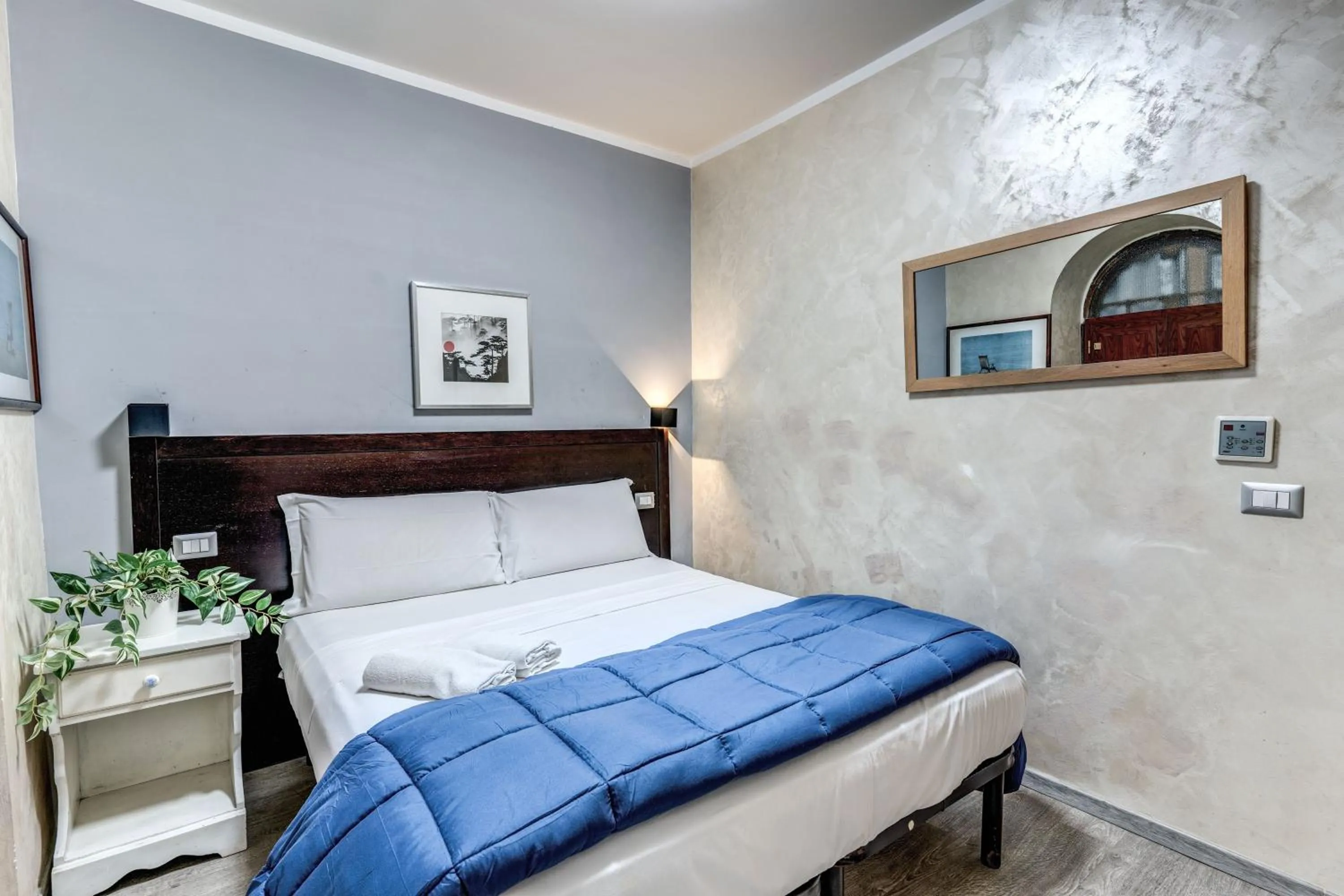 Bed in Hotel Family House