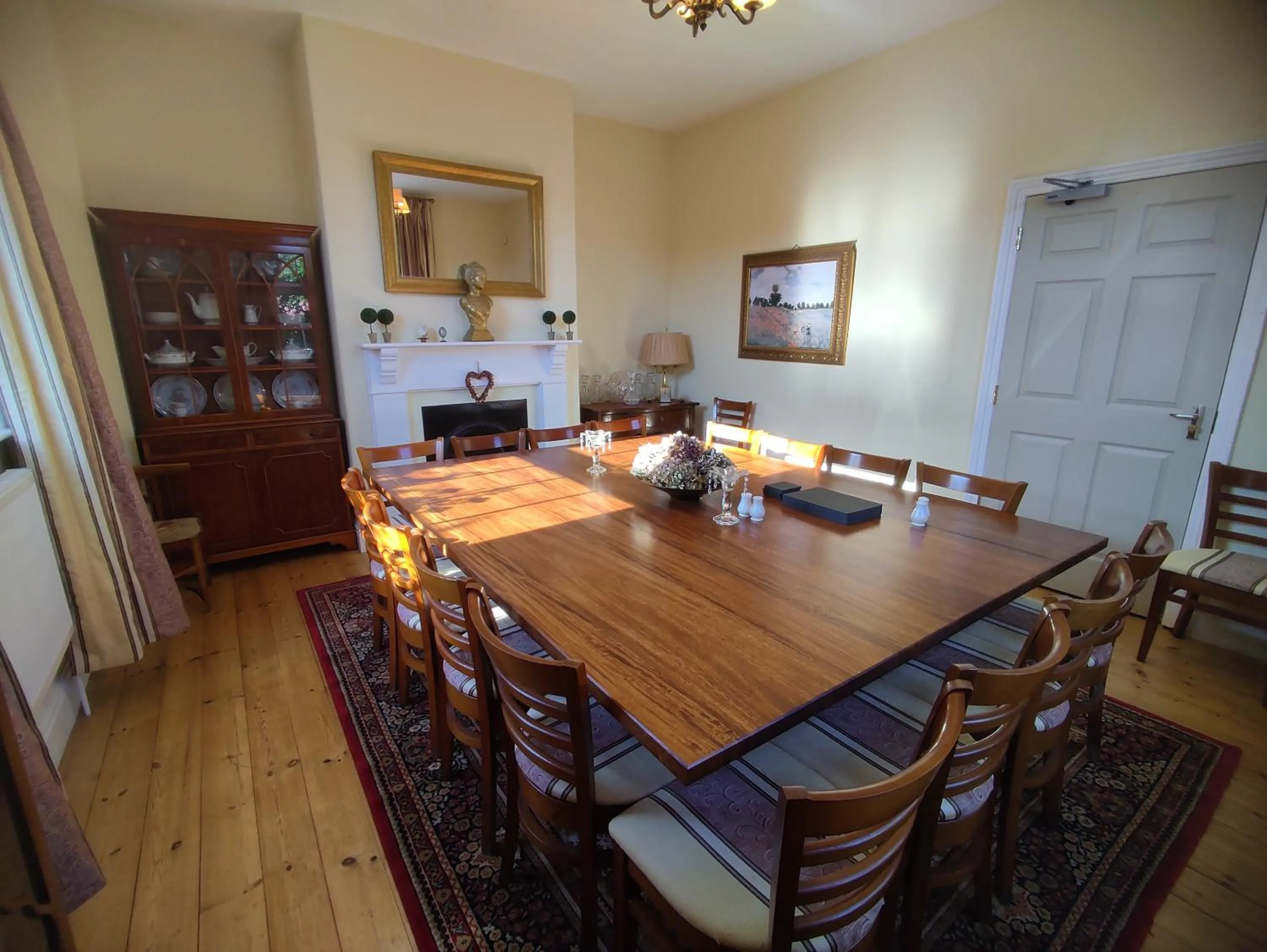 Dining area in The Cheesehouse - Seven ensuite bedrooms