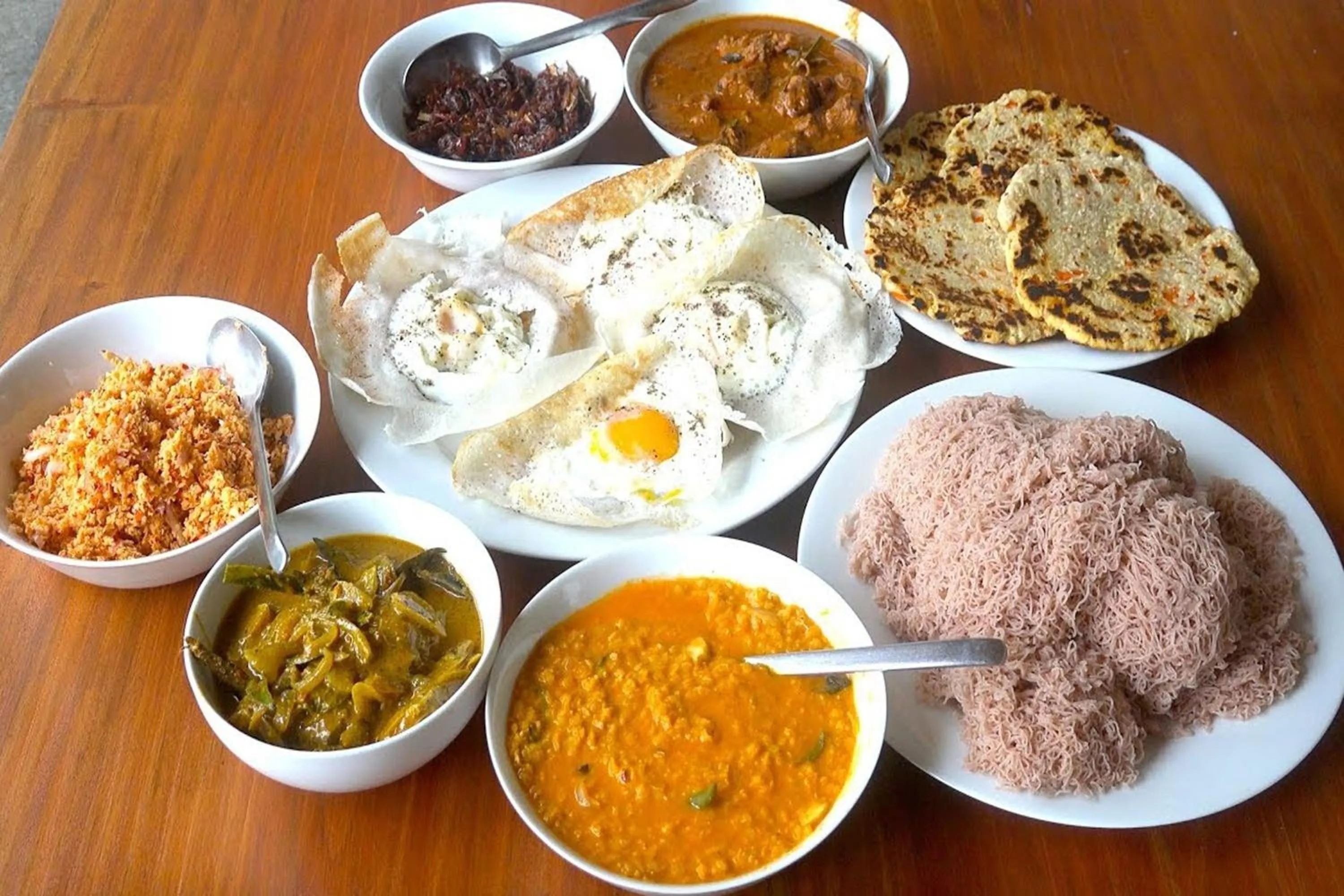 Breakfast in Sigiriya Melrose Villas