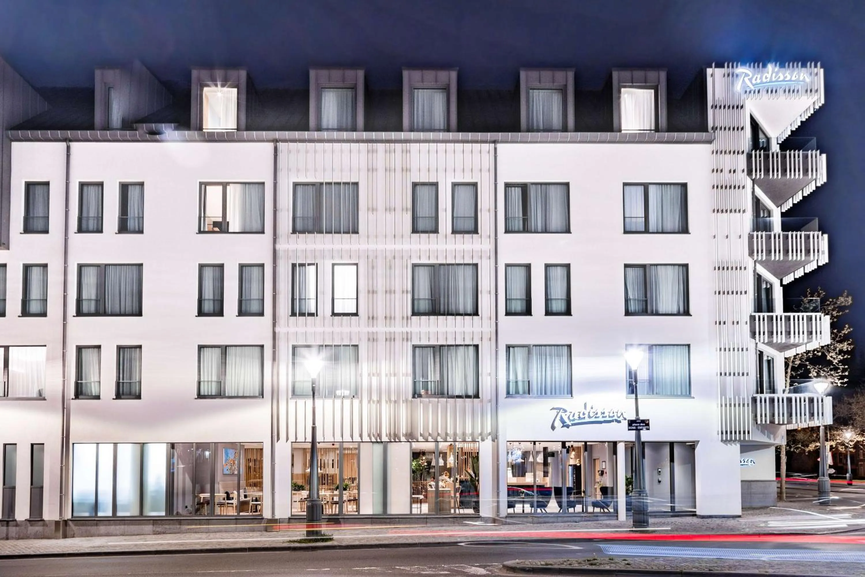 Property building in Radisson Hotel Liege City Centre