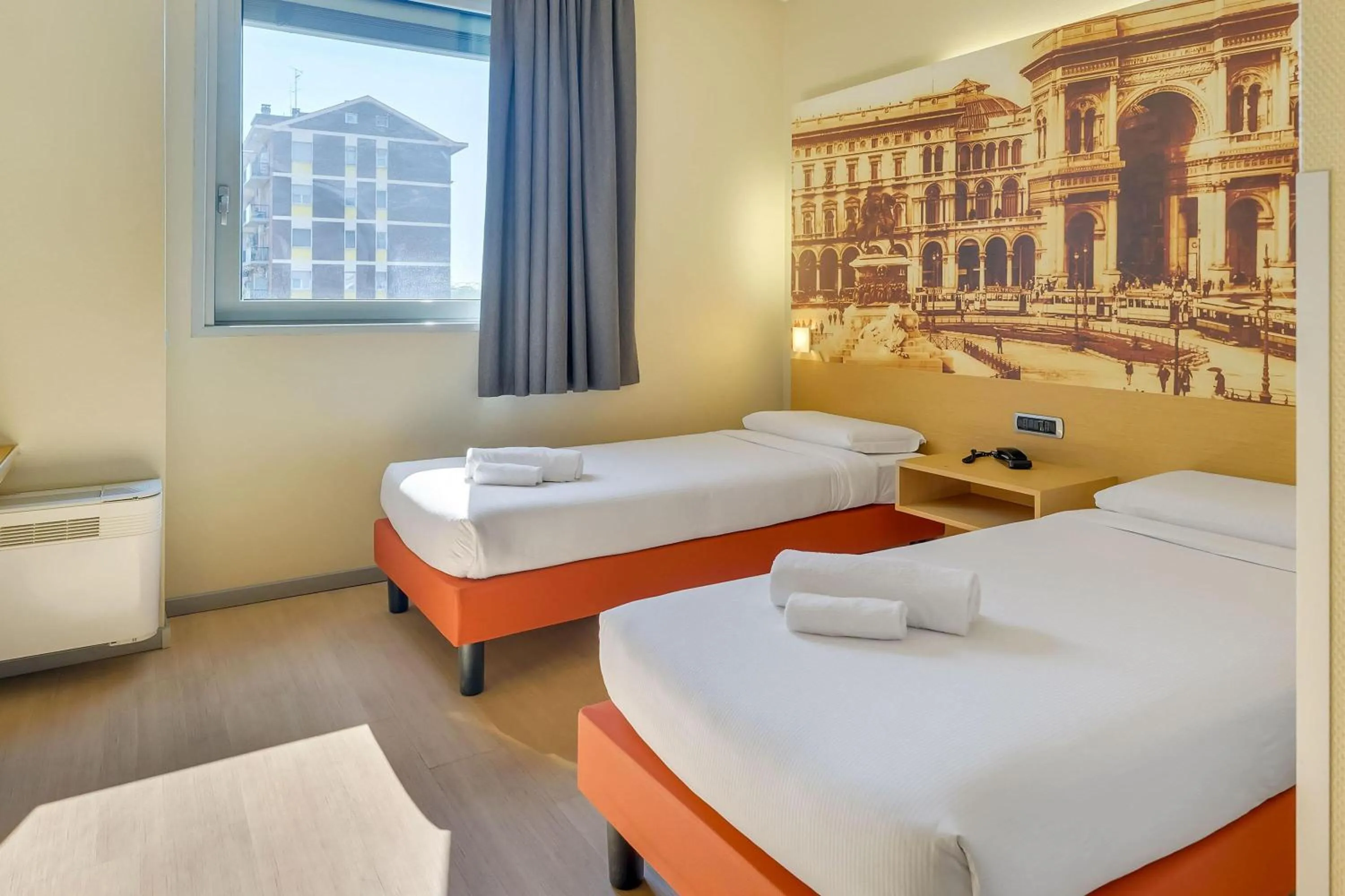 Photo of the whole room, Bed in B&B HOTEL Milano La Spezia