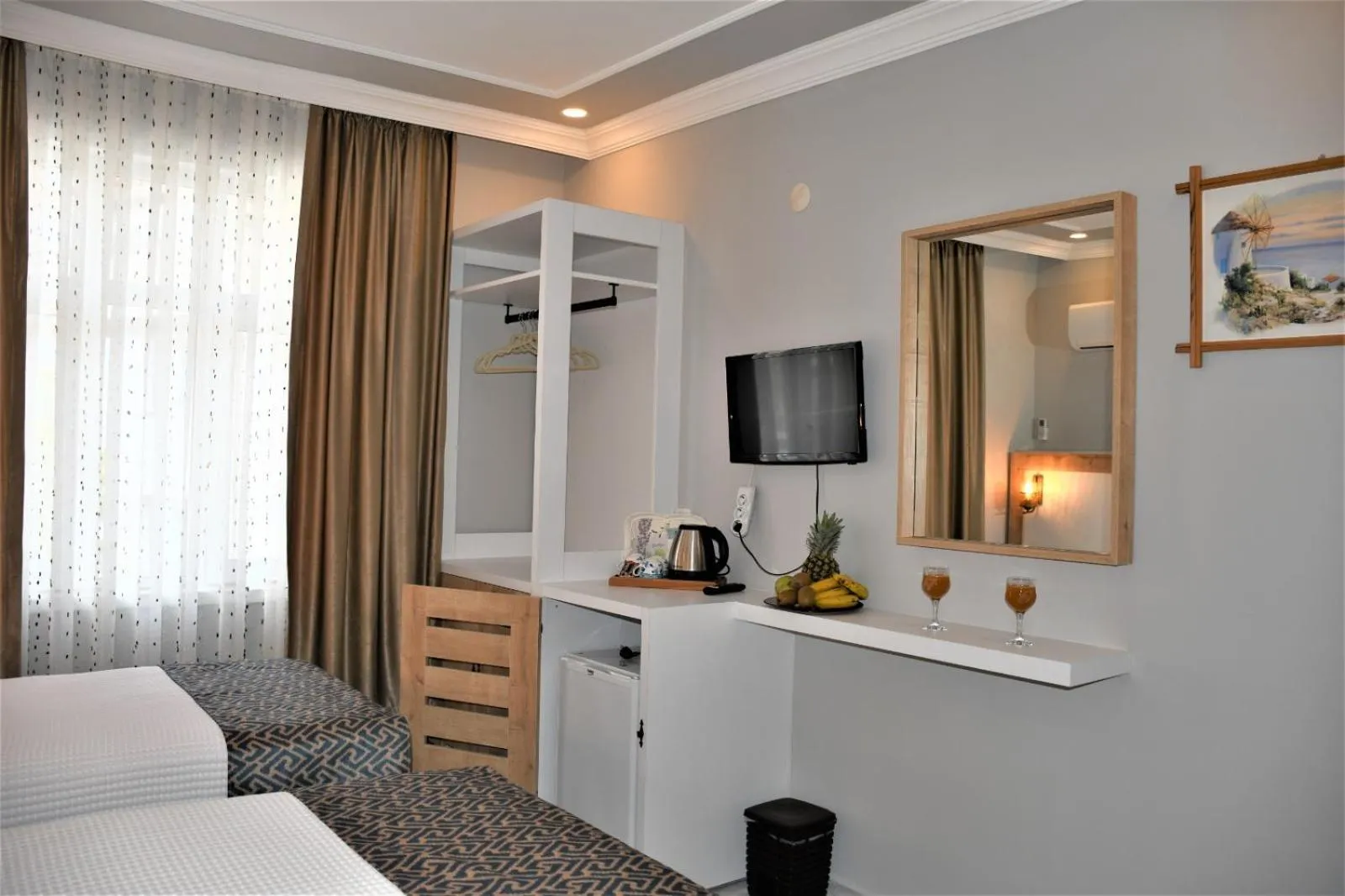 TV and multimedia, Bed in YALI PANSİYON