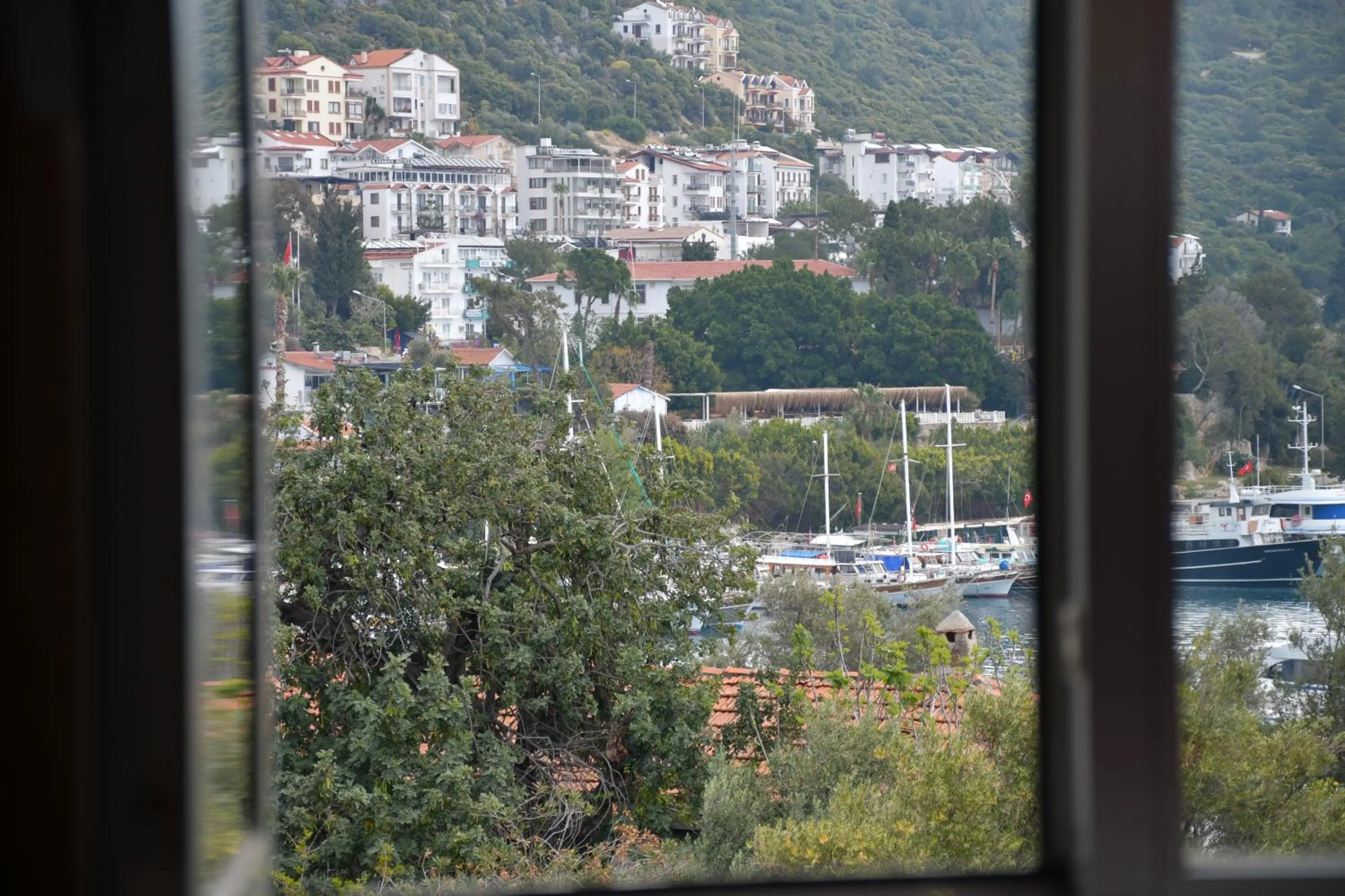 City view in YALI PANSİYON