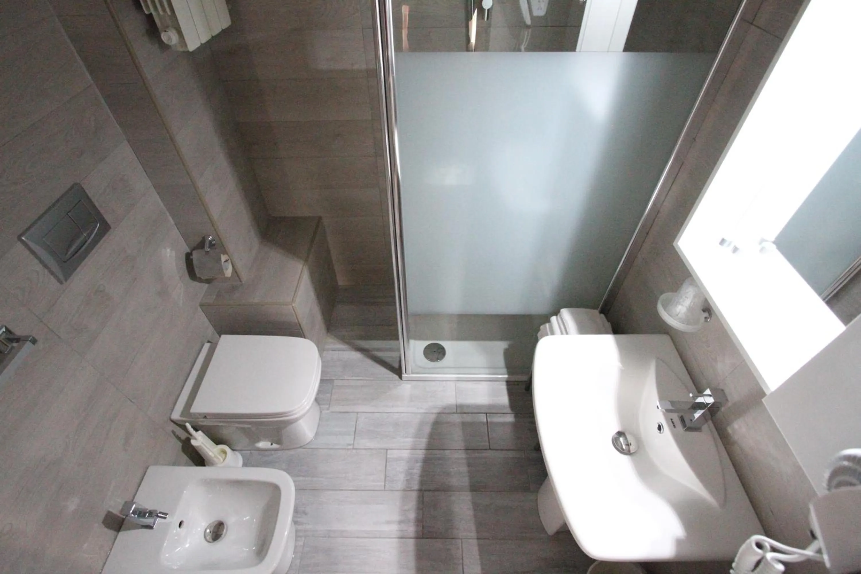 Bathroom in Hotel Corallo