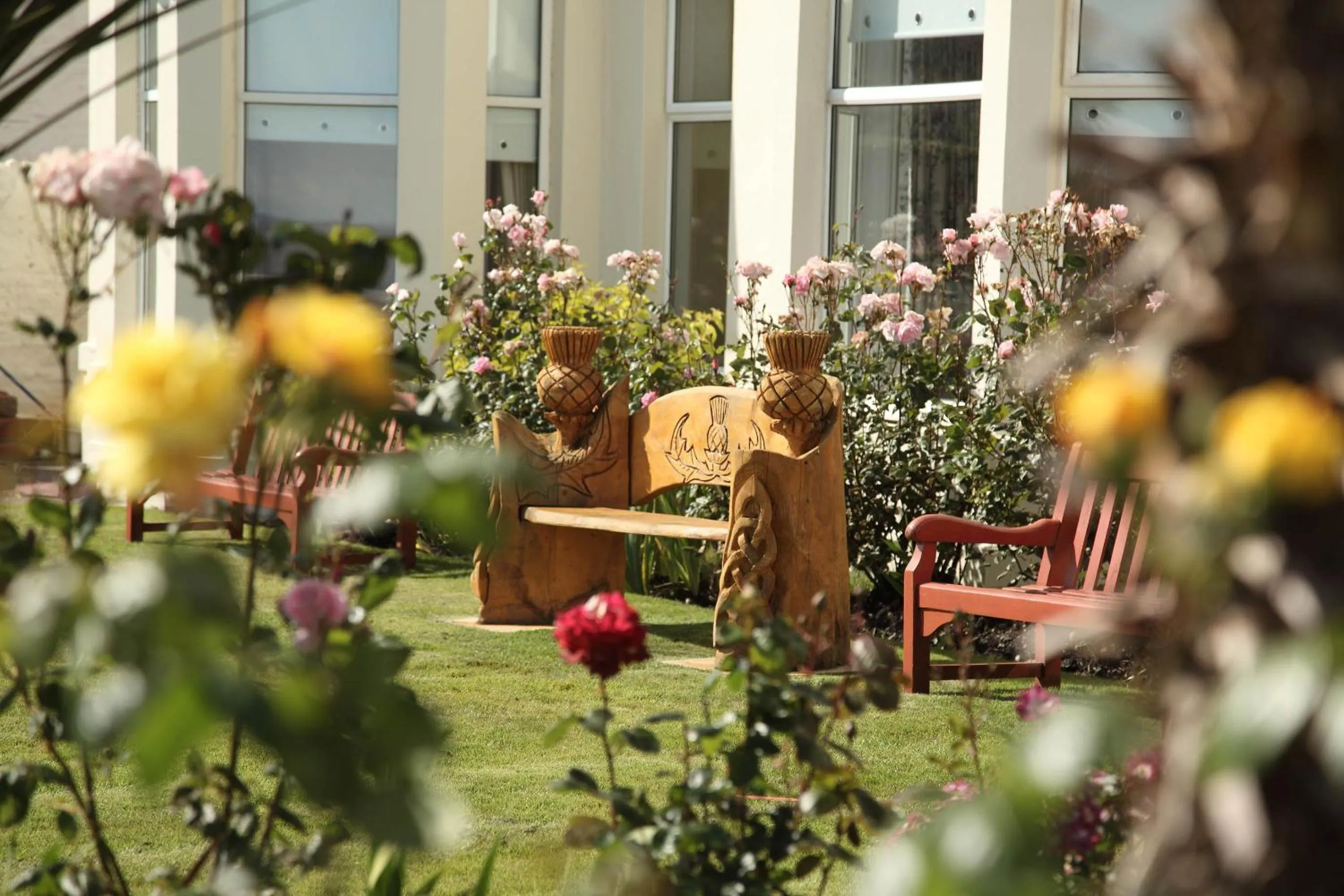 Patio in SGE Esplanade Hotel
