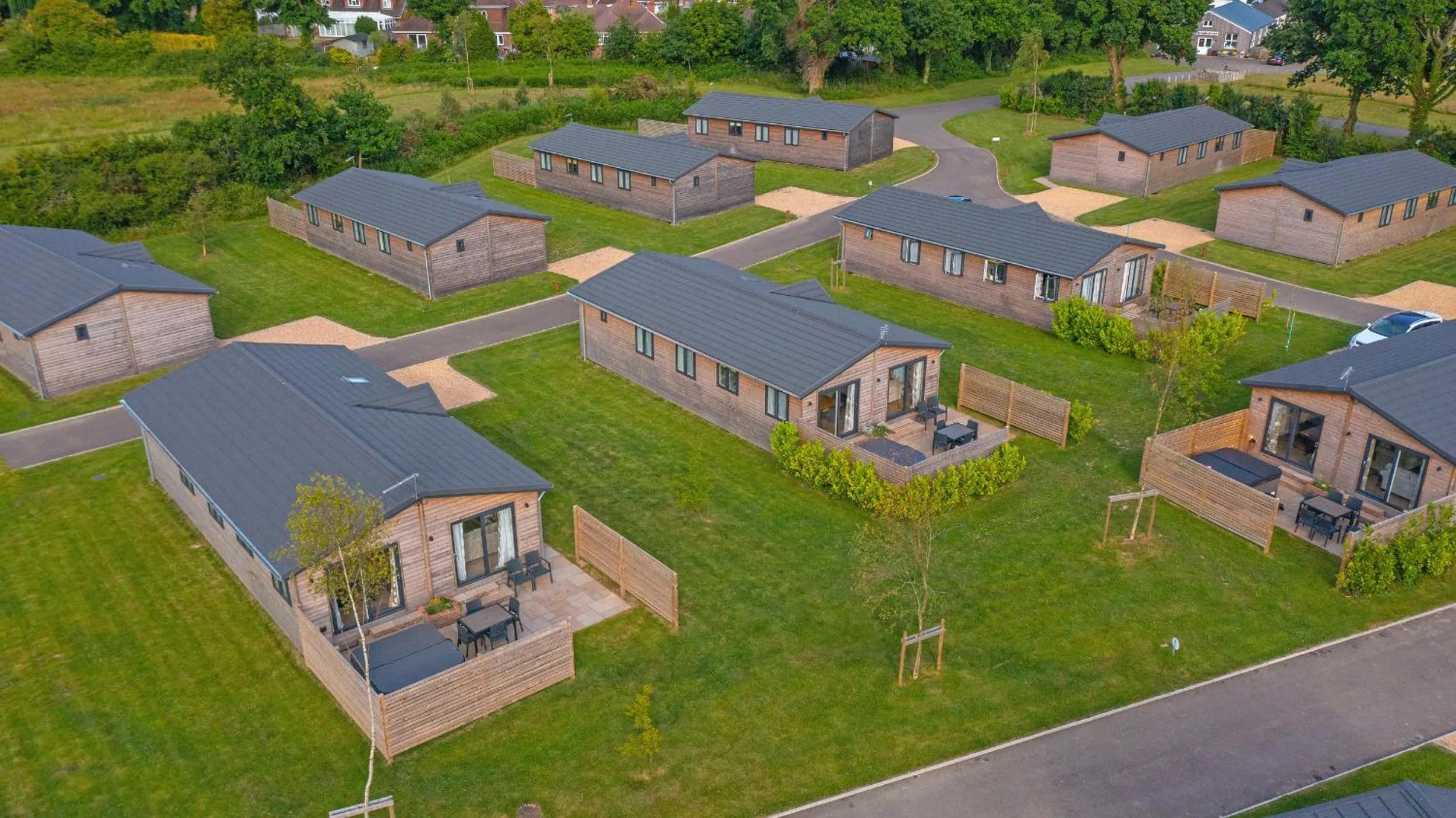 Property building in Chestnut Meadow Country Park