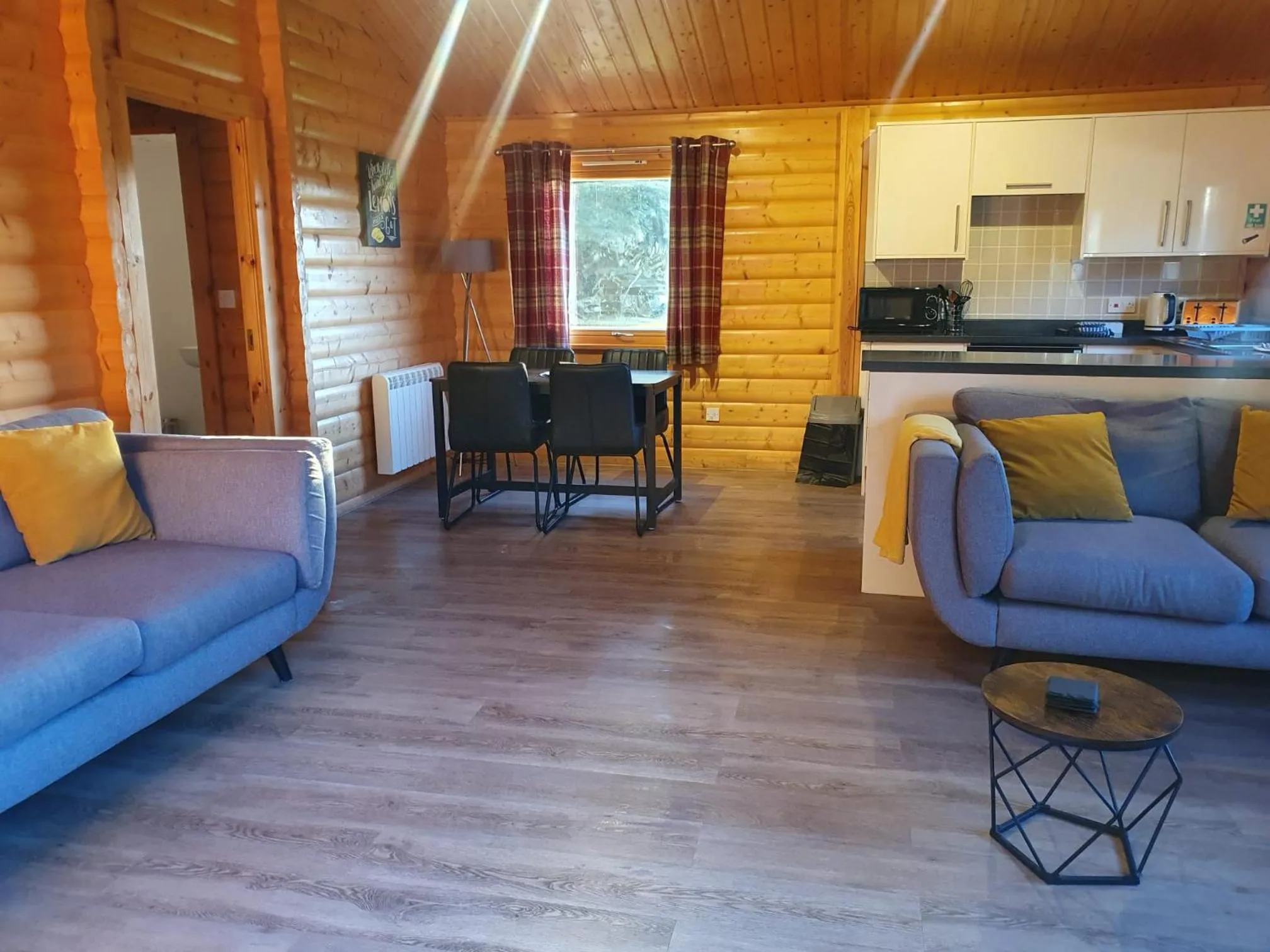 Seating area in Chestnut Meadow Country Park