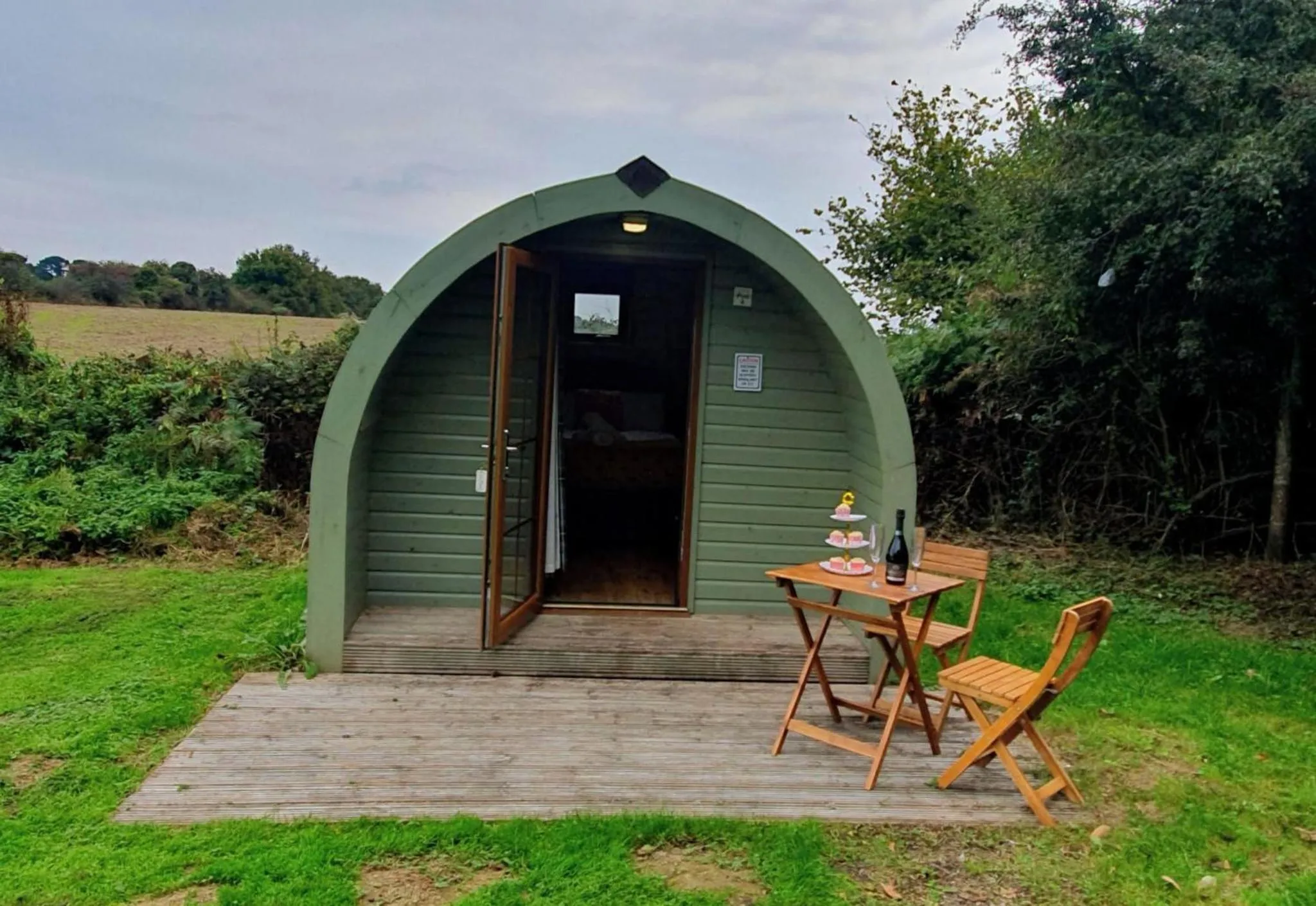 Natural landscape in Chestnut Meadow Country Park